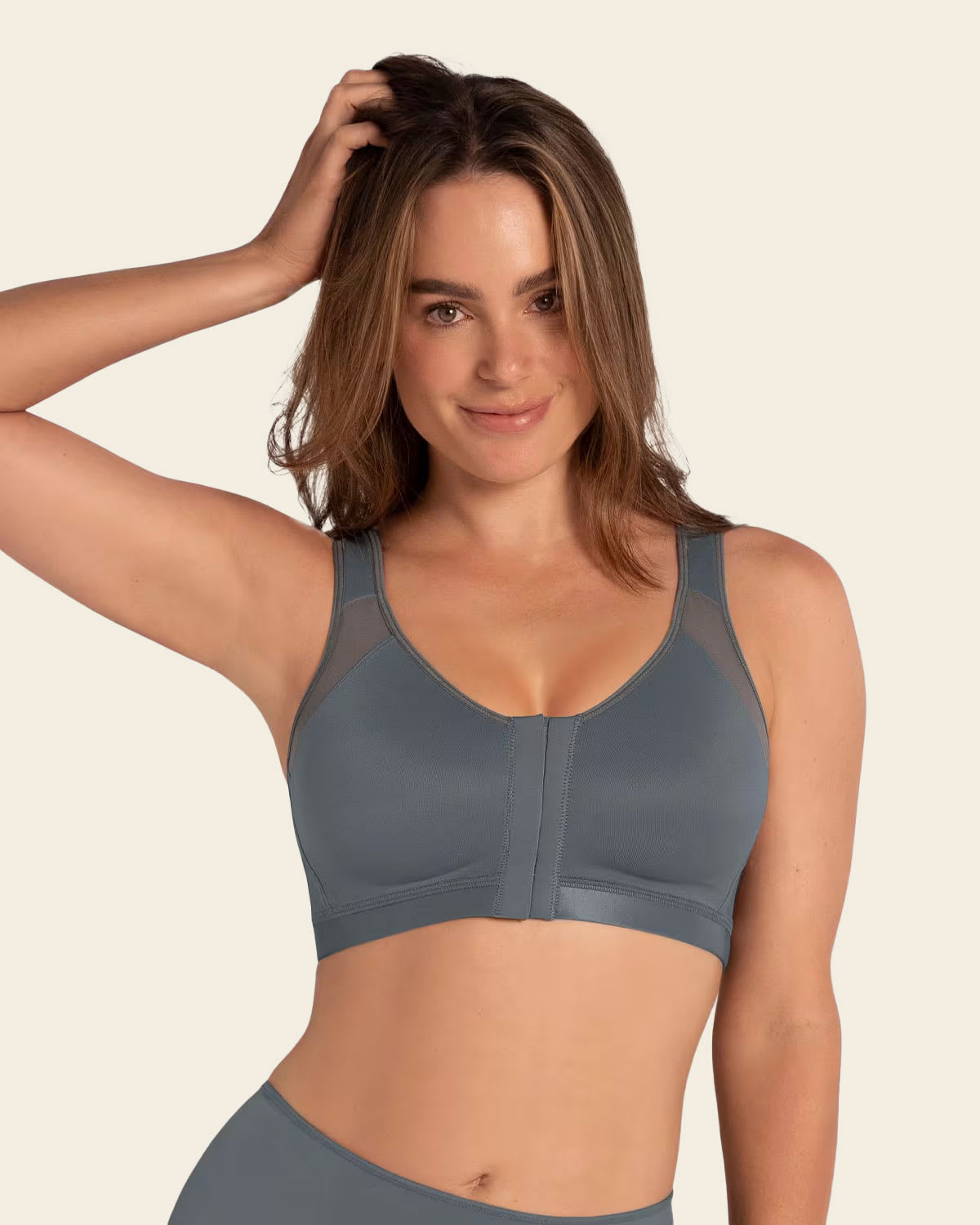Unlined Wireless Posture Corrector Bra