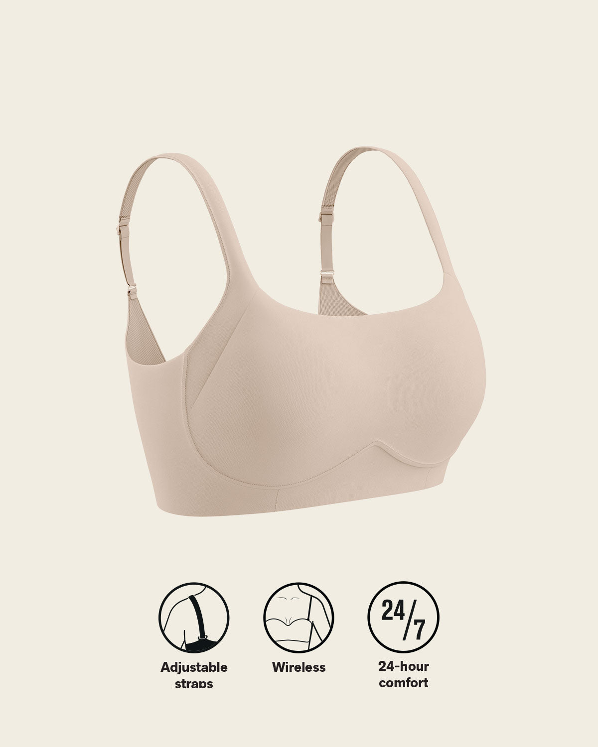 Wireless Support Bra