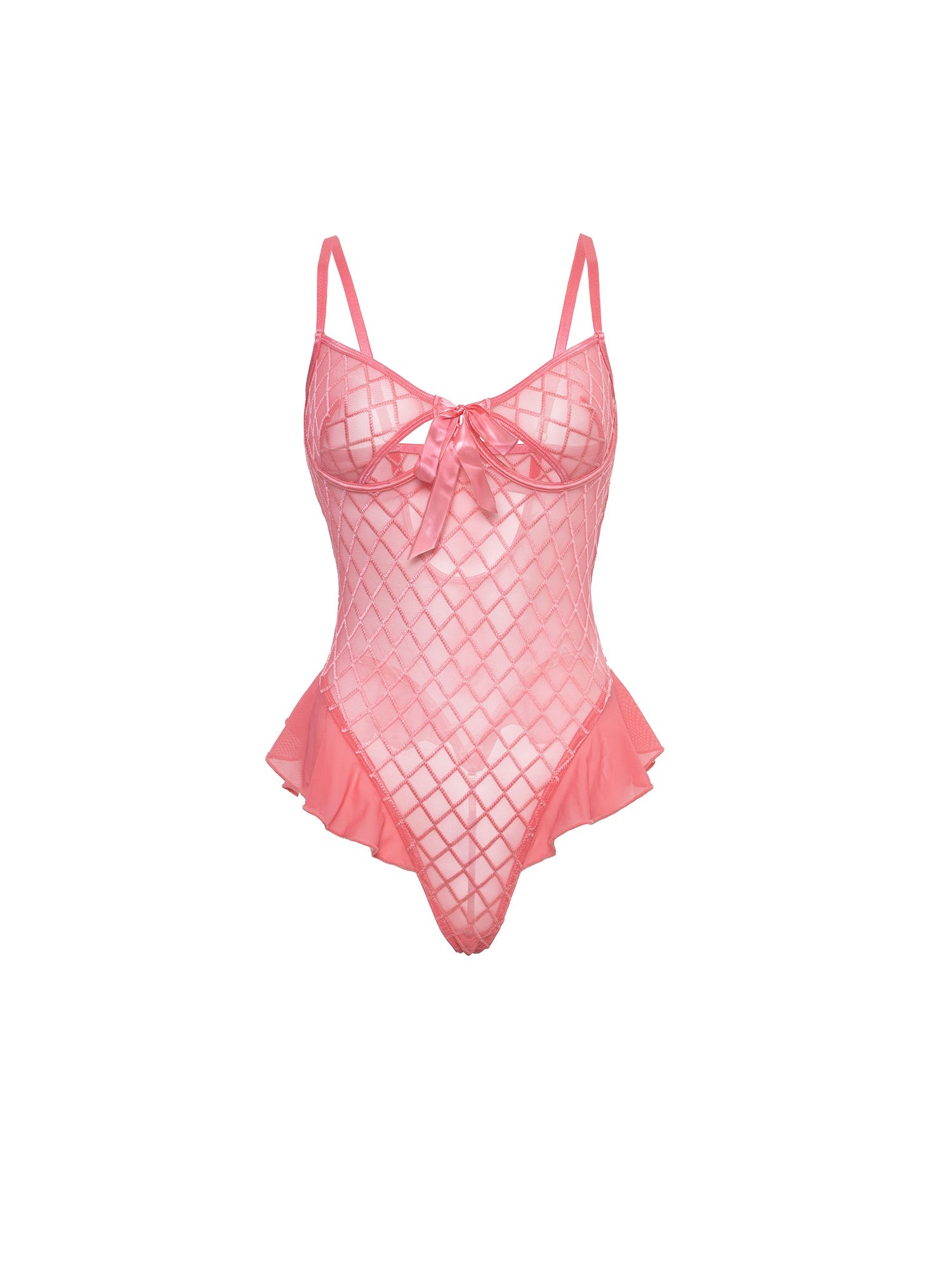 Aubrielle Sheer Teddy