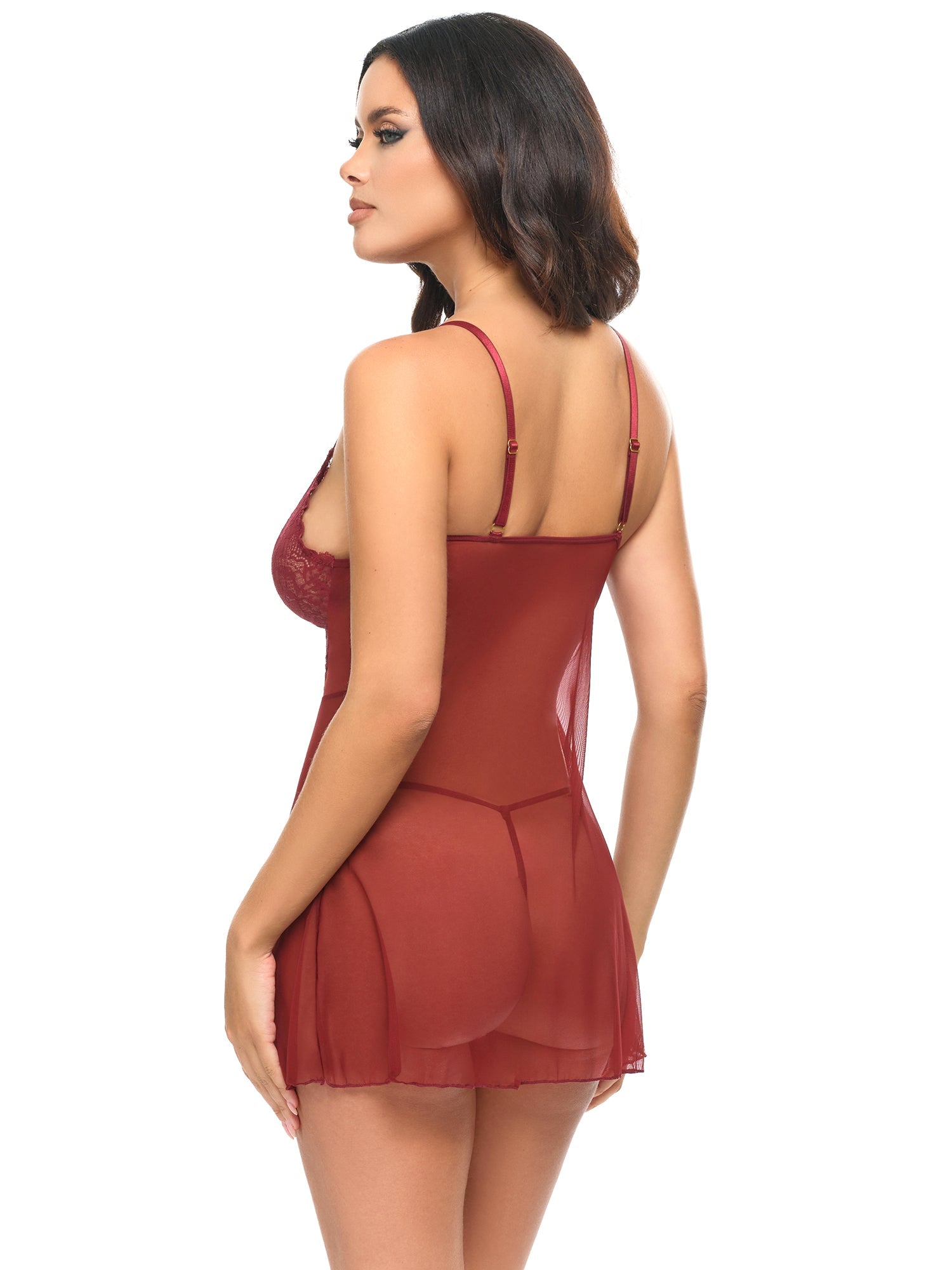 Avery Sheer Babydoll