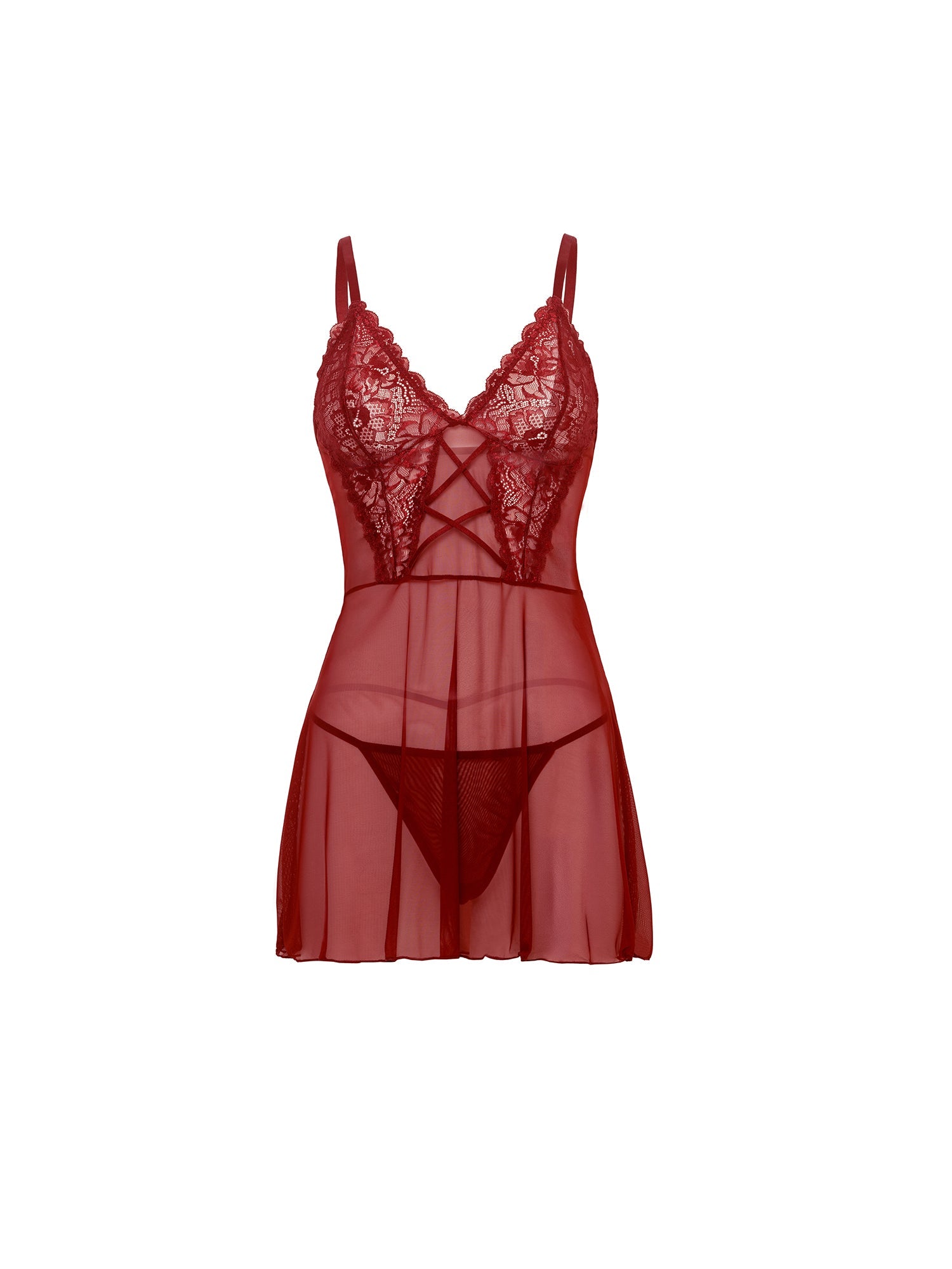 Avery Sheer Babydoll