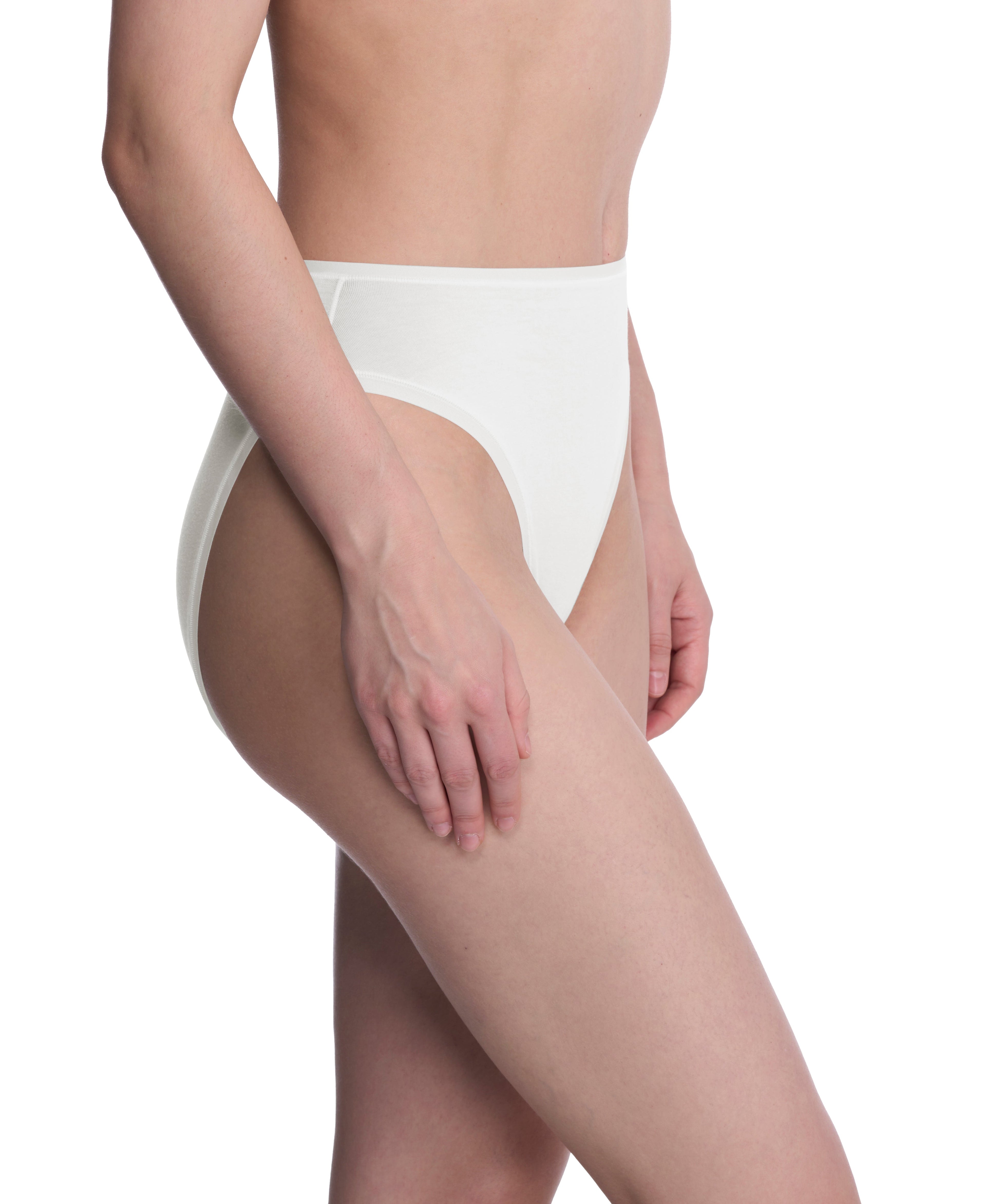 Bliss Bare Cotton High Cut Brief