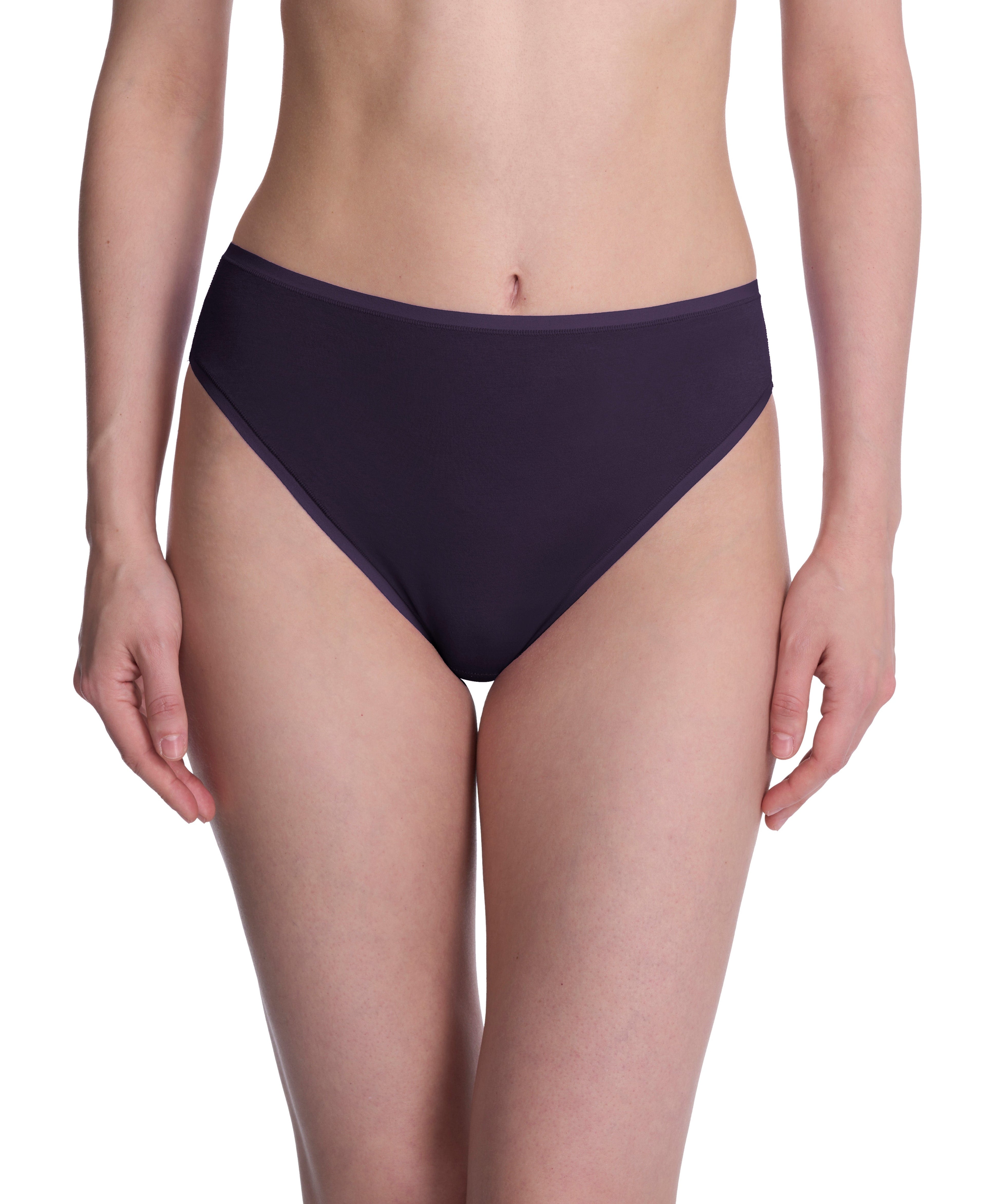 Bliss Bare Cotton High Cut Brief
