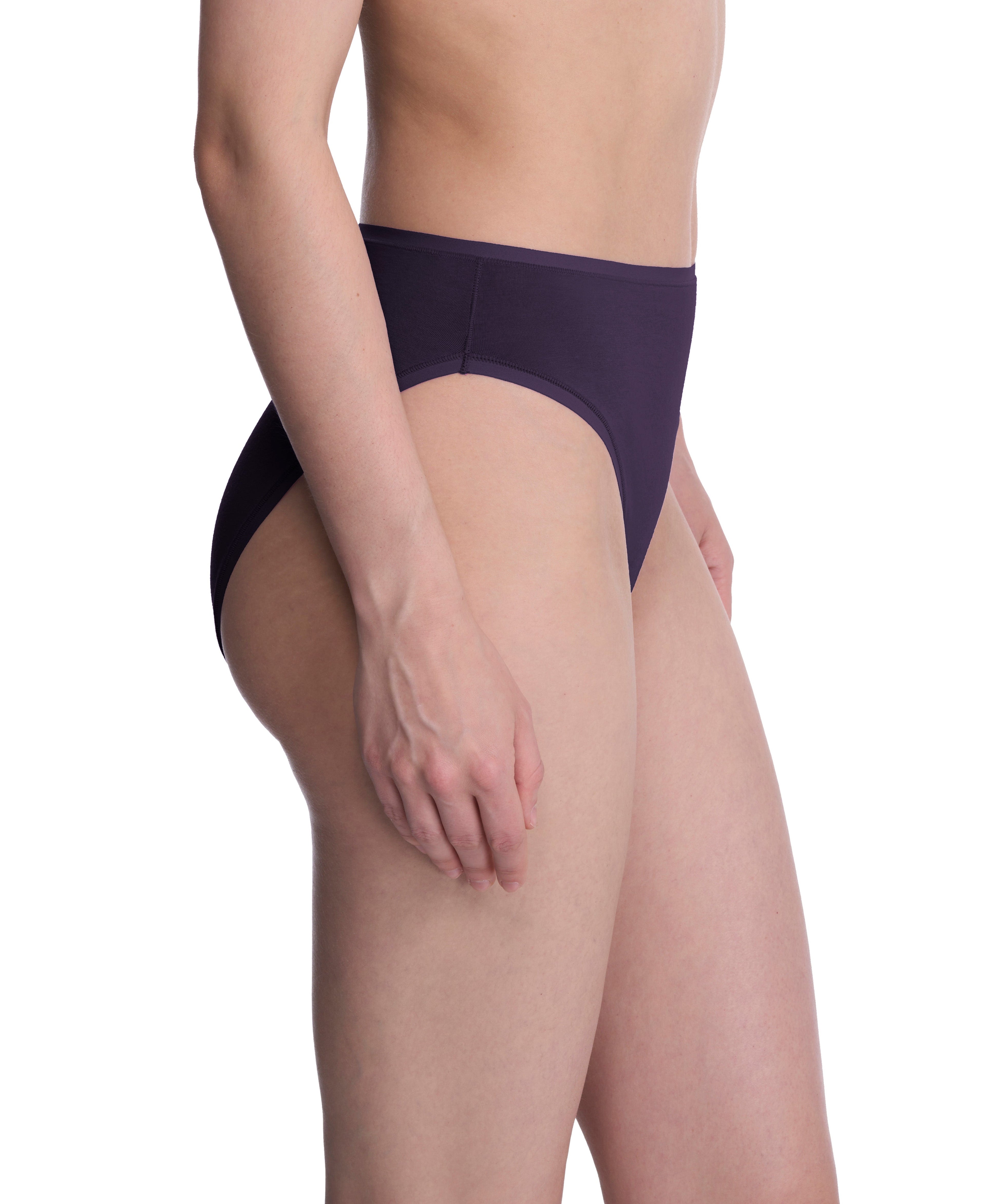 Bliss Bare Cotton High Cut Brief