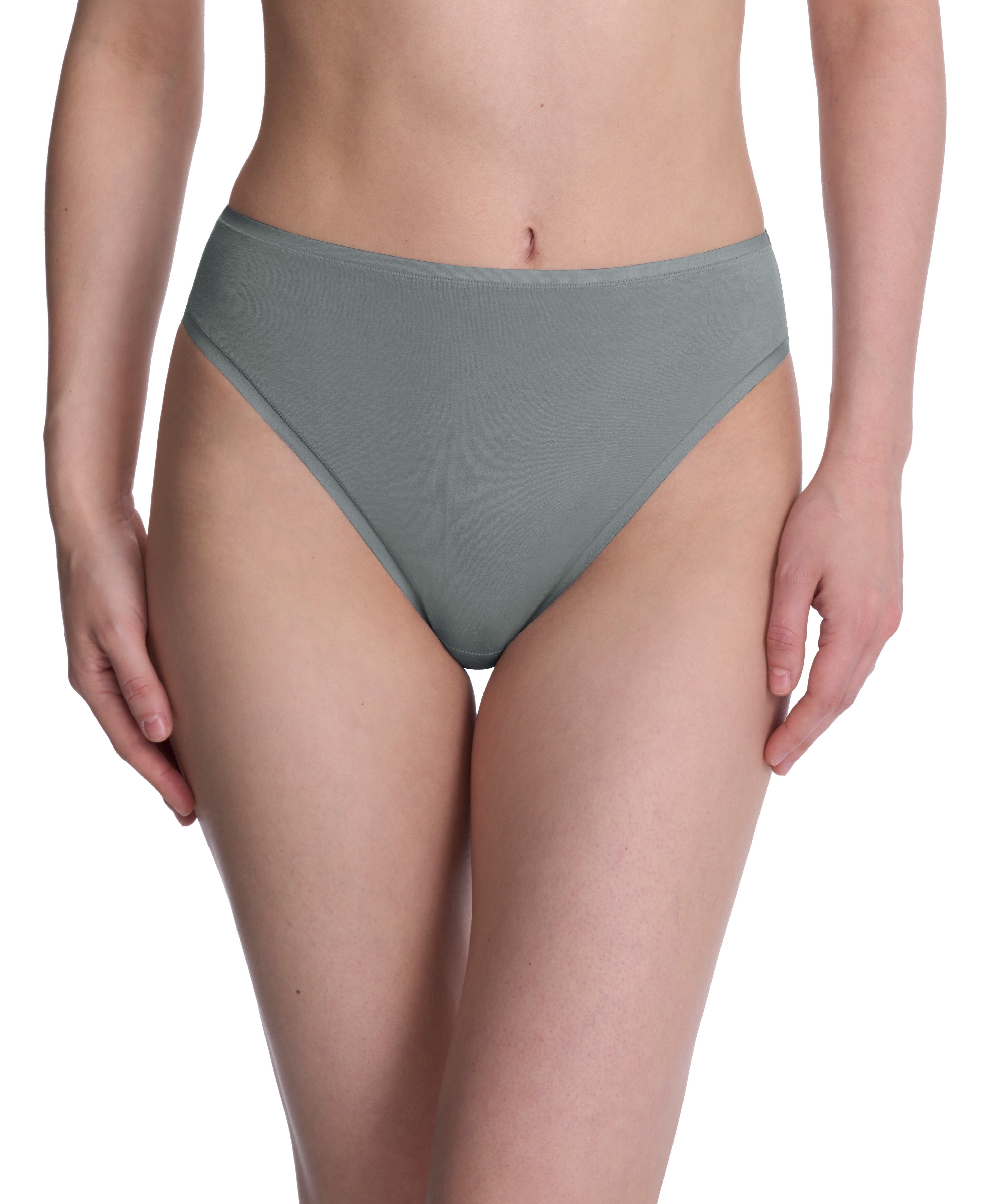 Bliss Bare Cotton High Cut Brief