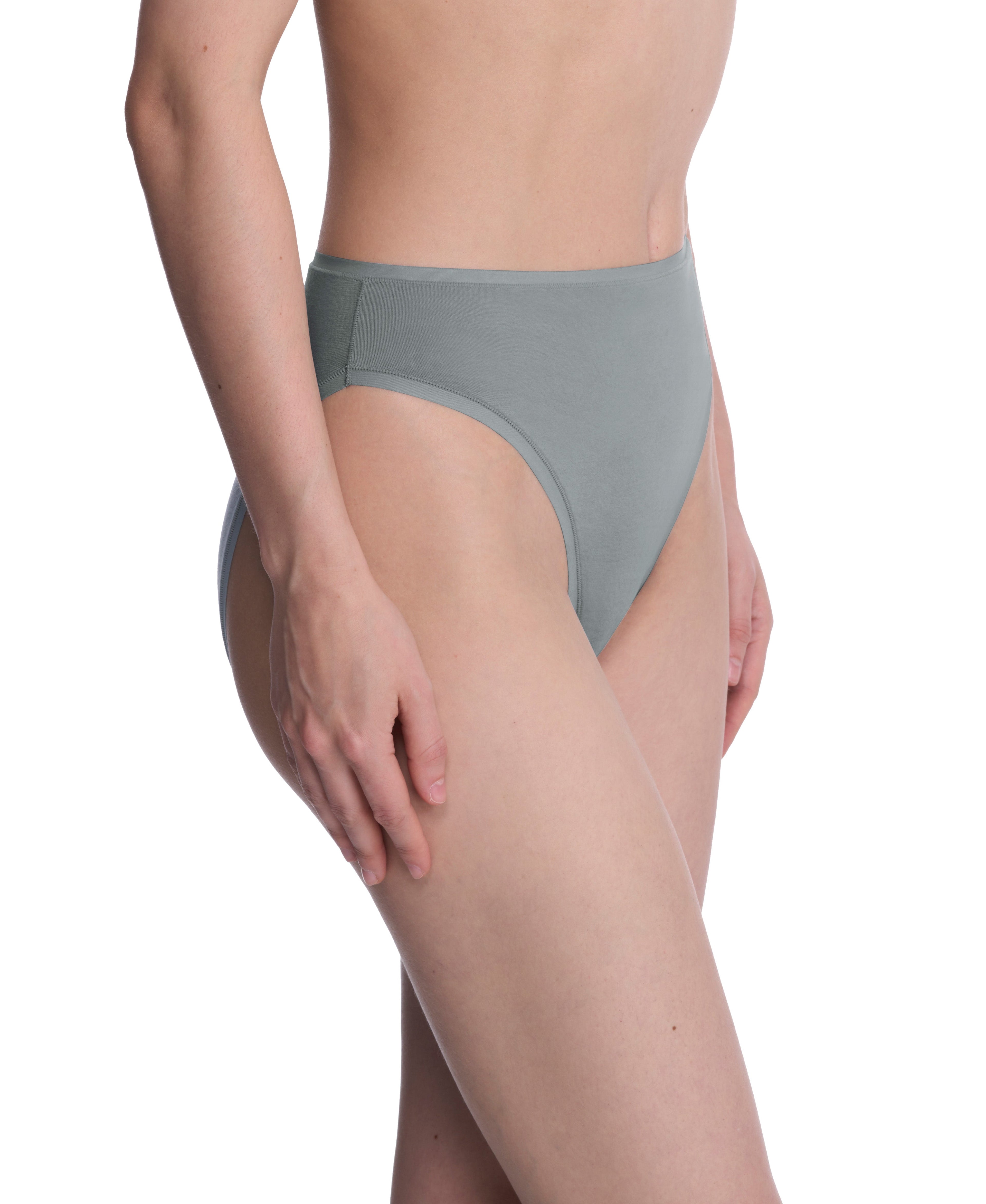Bliss Bare Cotton High Cut Brief