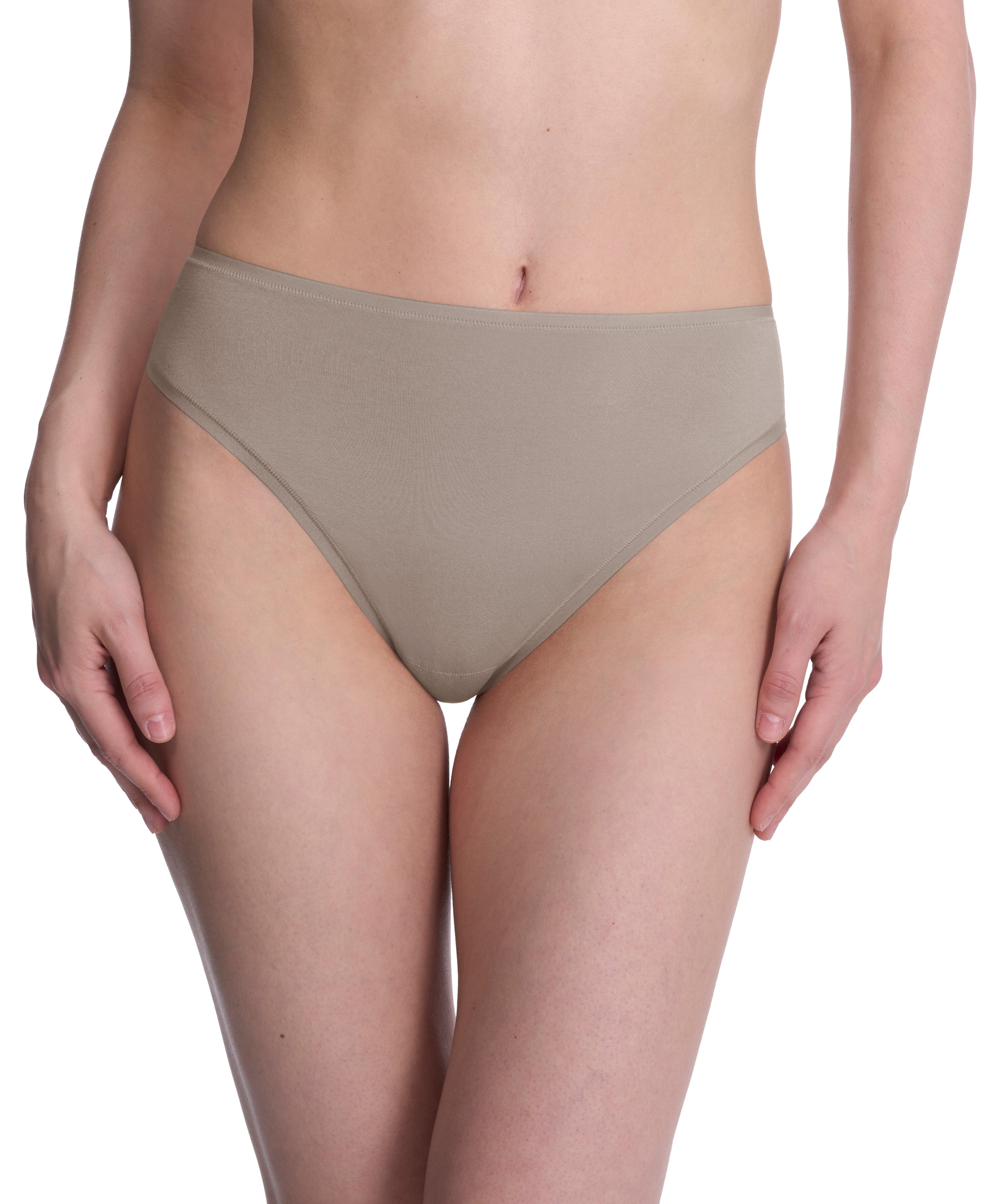 Bliss Bare Cotton High Cut Brief