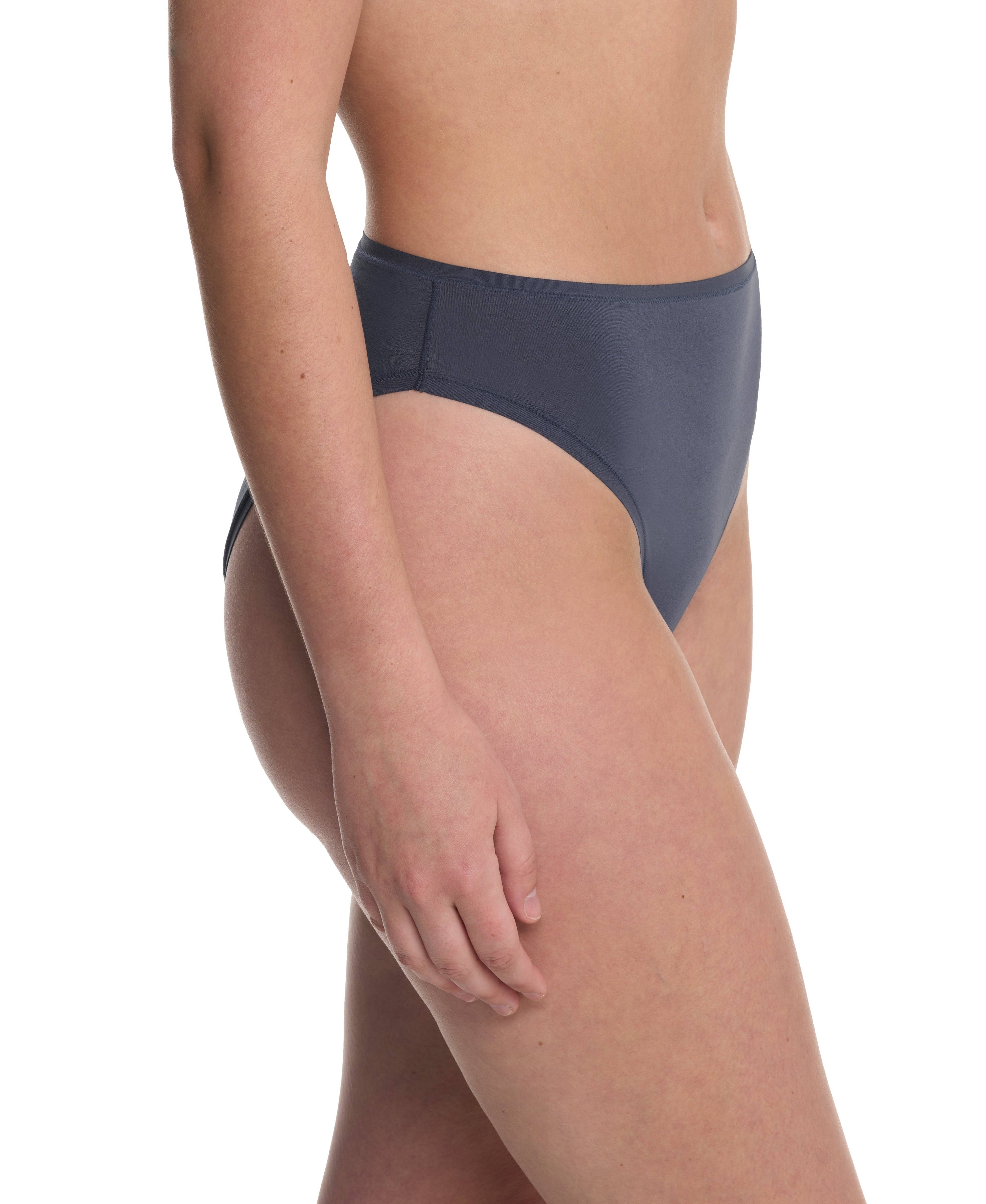Bliss Bare Cotton High Cut Brief