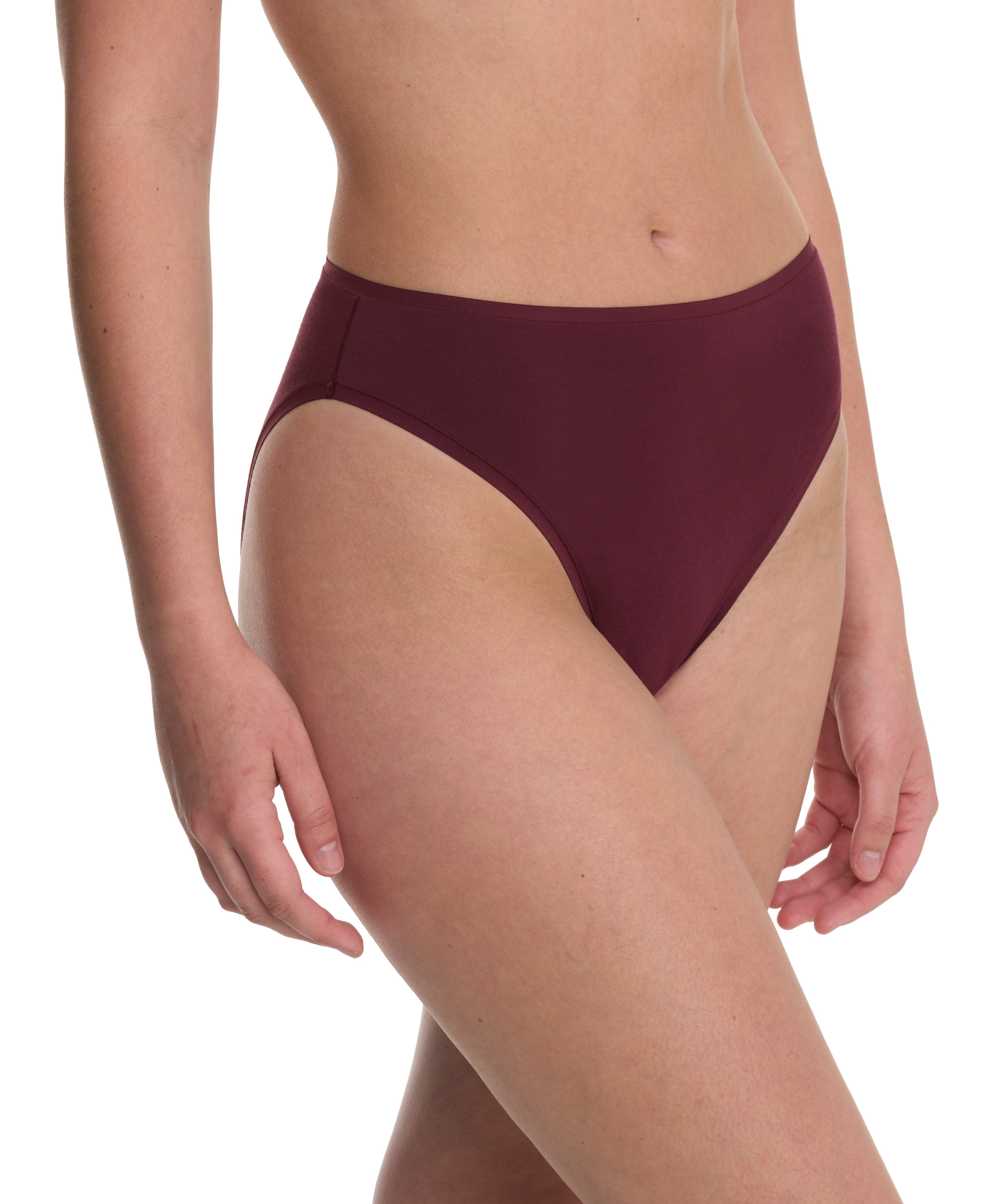 Bliss Bare Cotton High Cut Brief