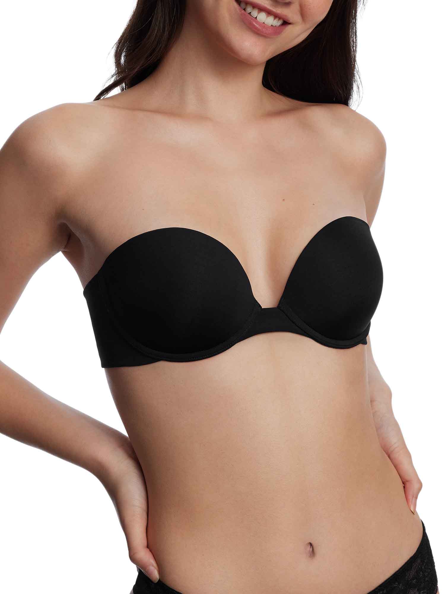 Breathless Strapless Plunge Push-Up