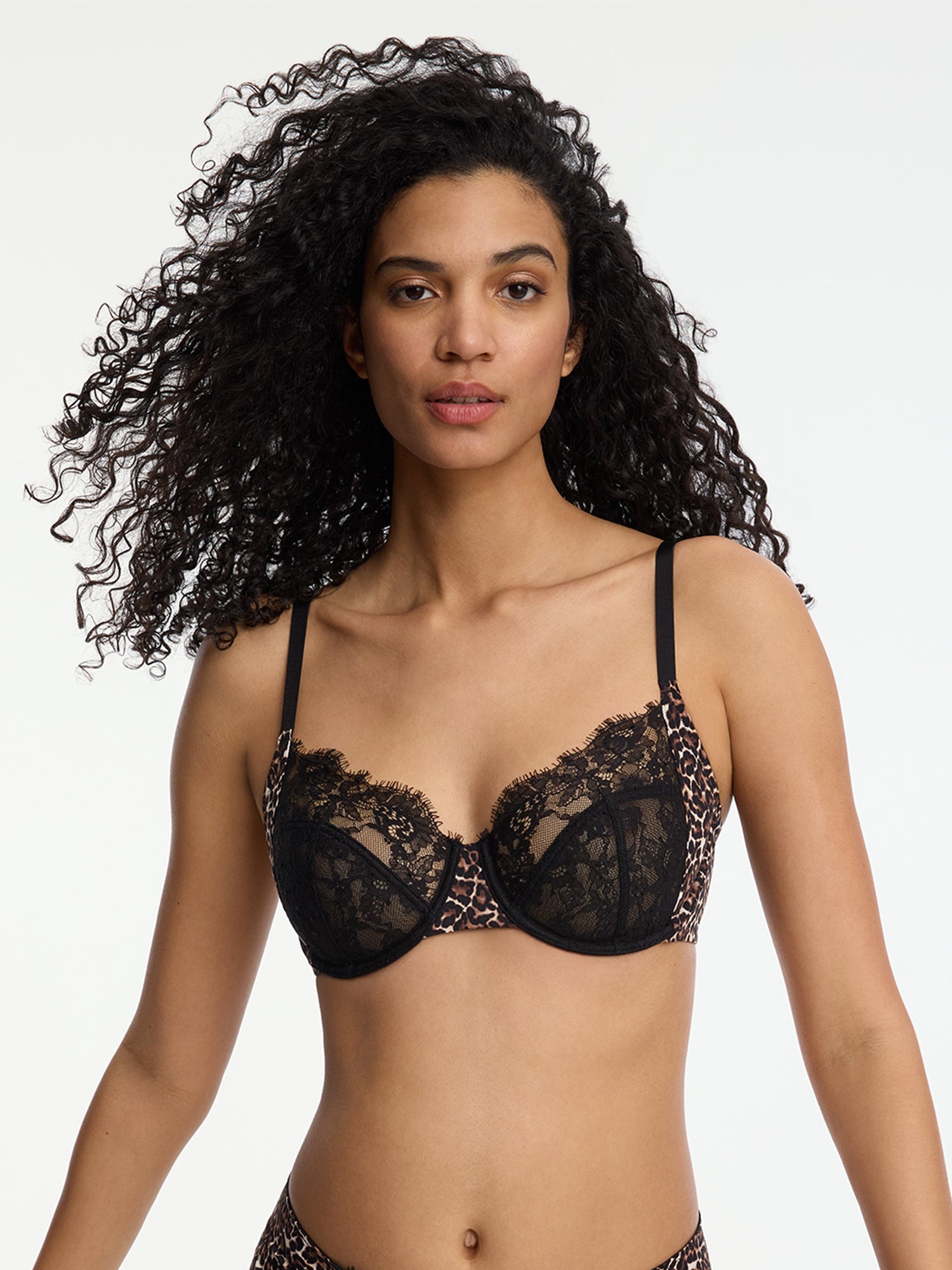 Entice Lace Full Coverage Side Support Balconette Bra