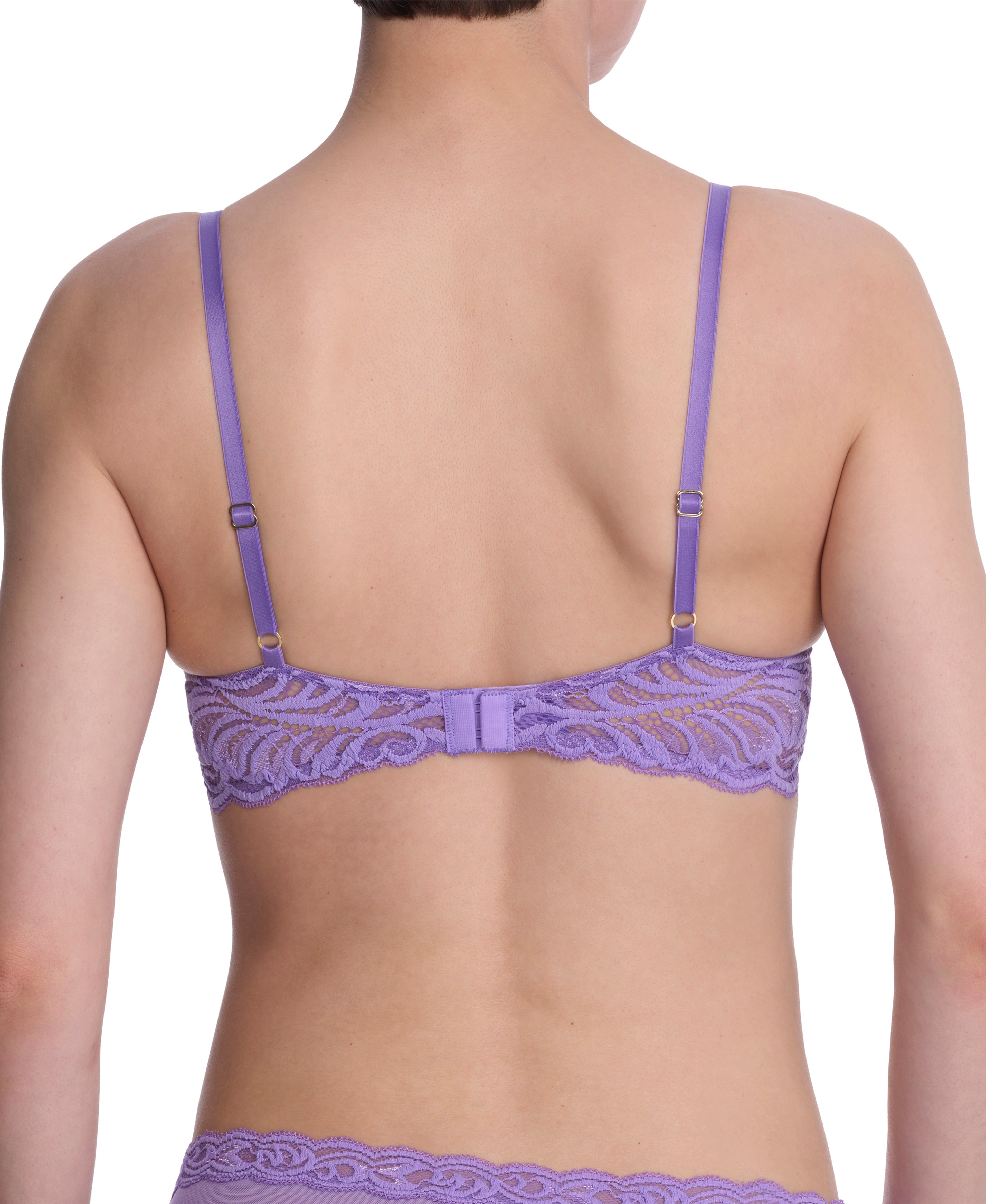 Feathers Lace Plunge T-Shirt Bra