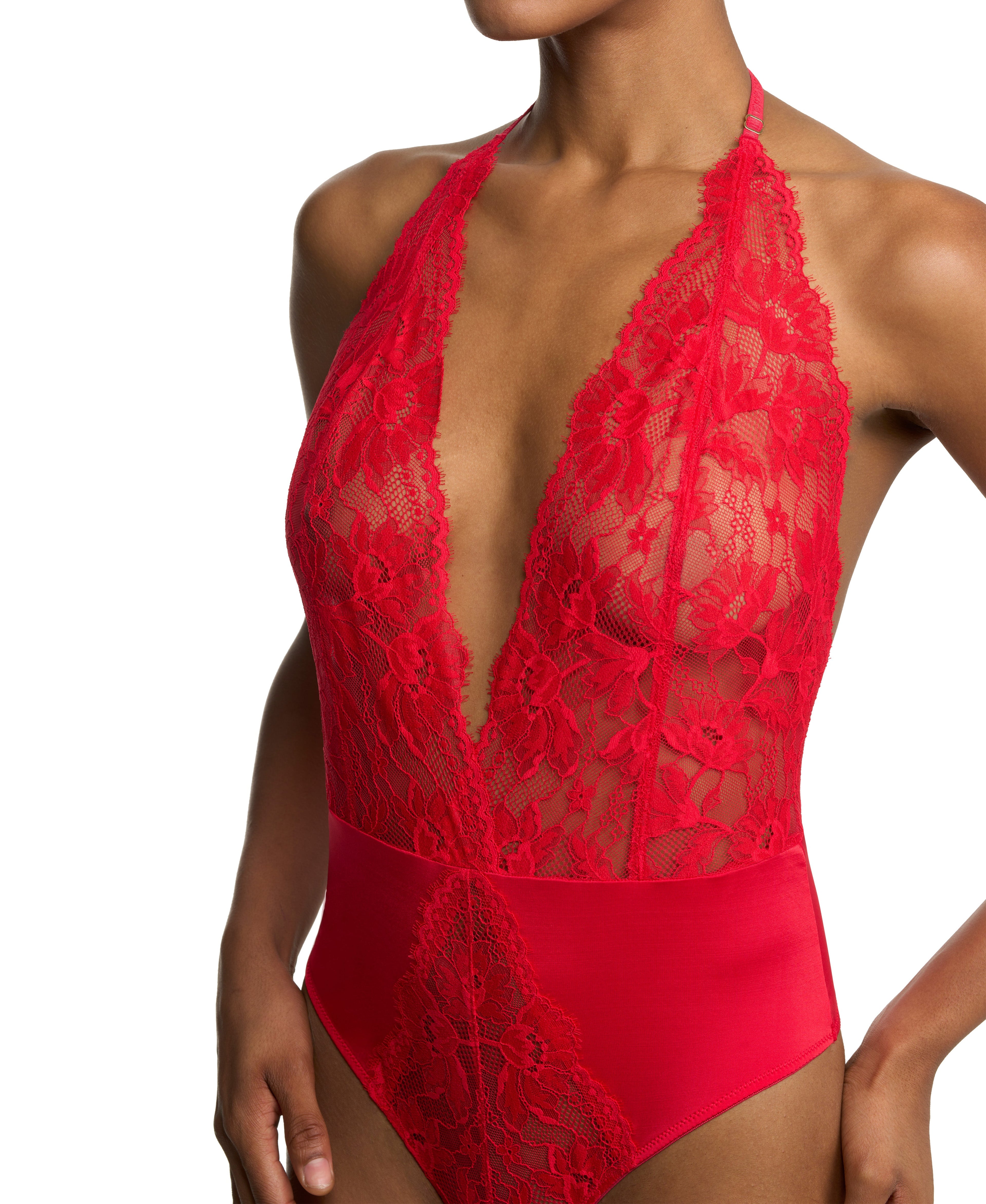 Fleur Lace Teddy