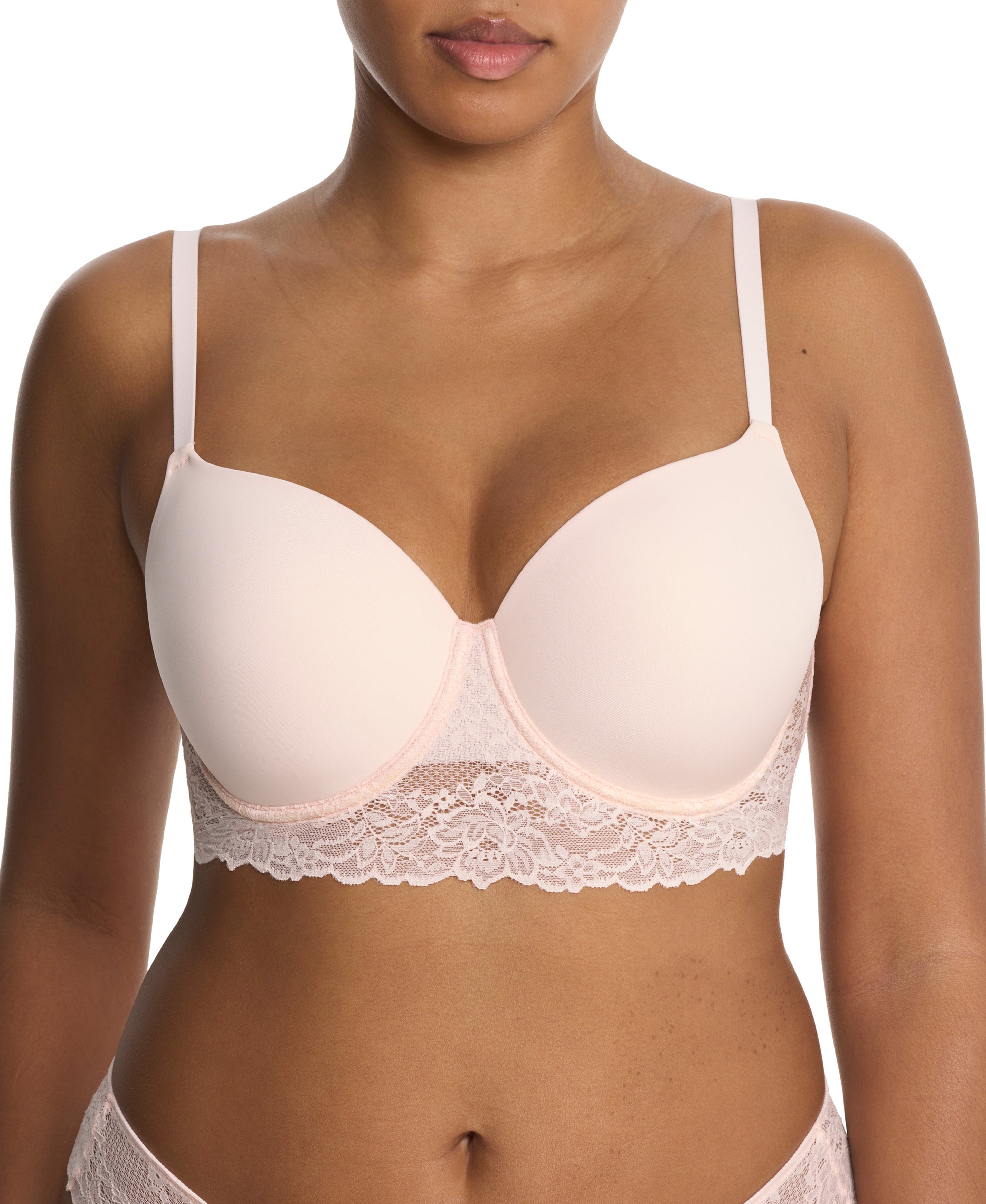 Heavenly Full Coverage Longline Lace T-Shirt Bra