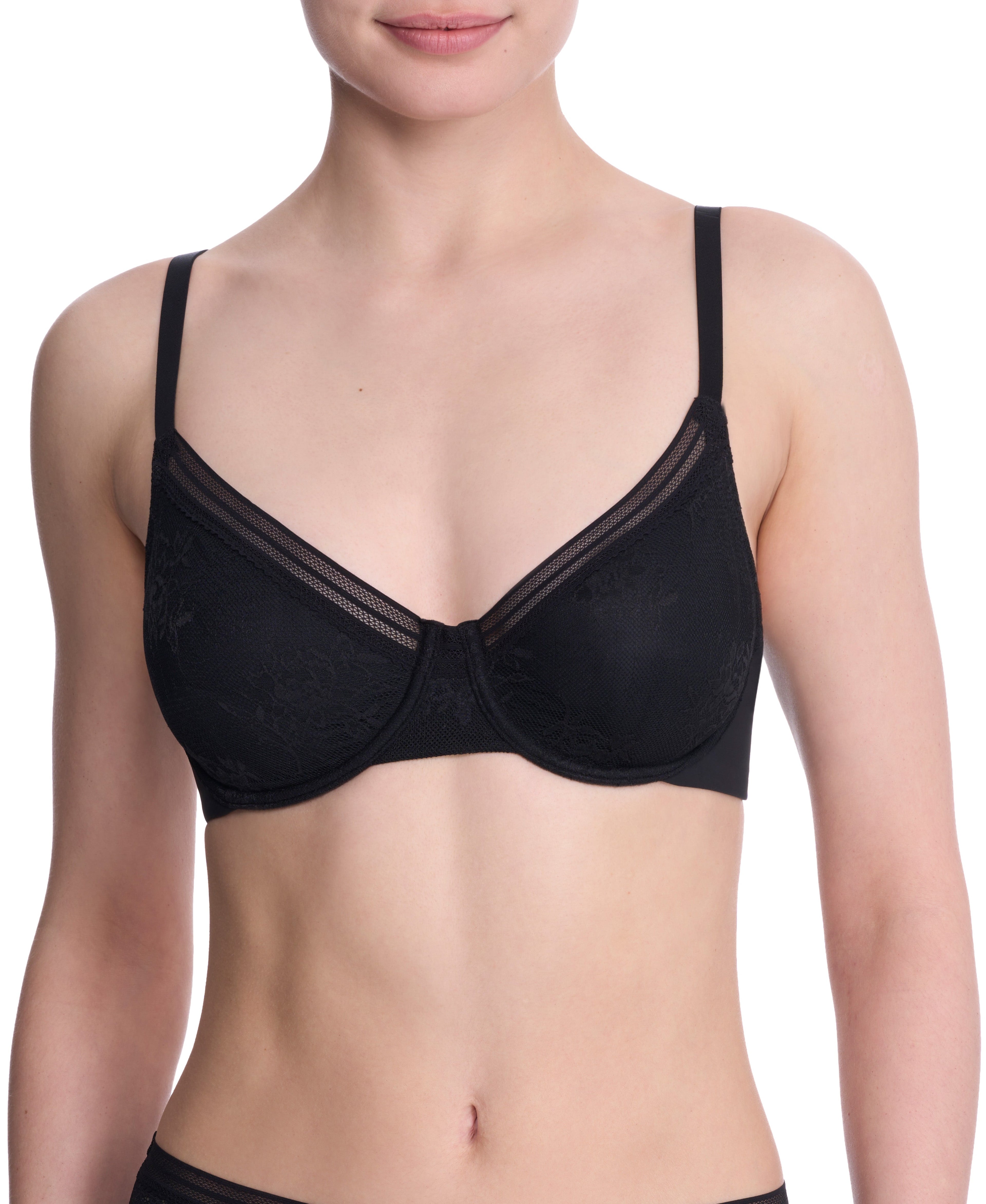 Love Lace Unlined Back Smoothing T-Shirt Bra