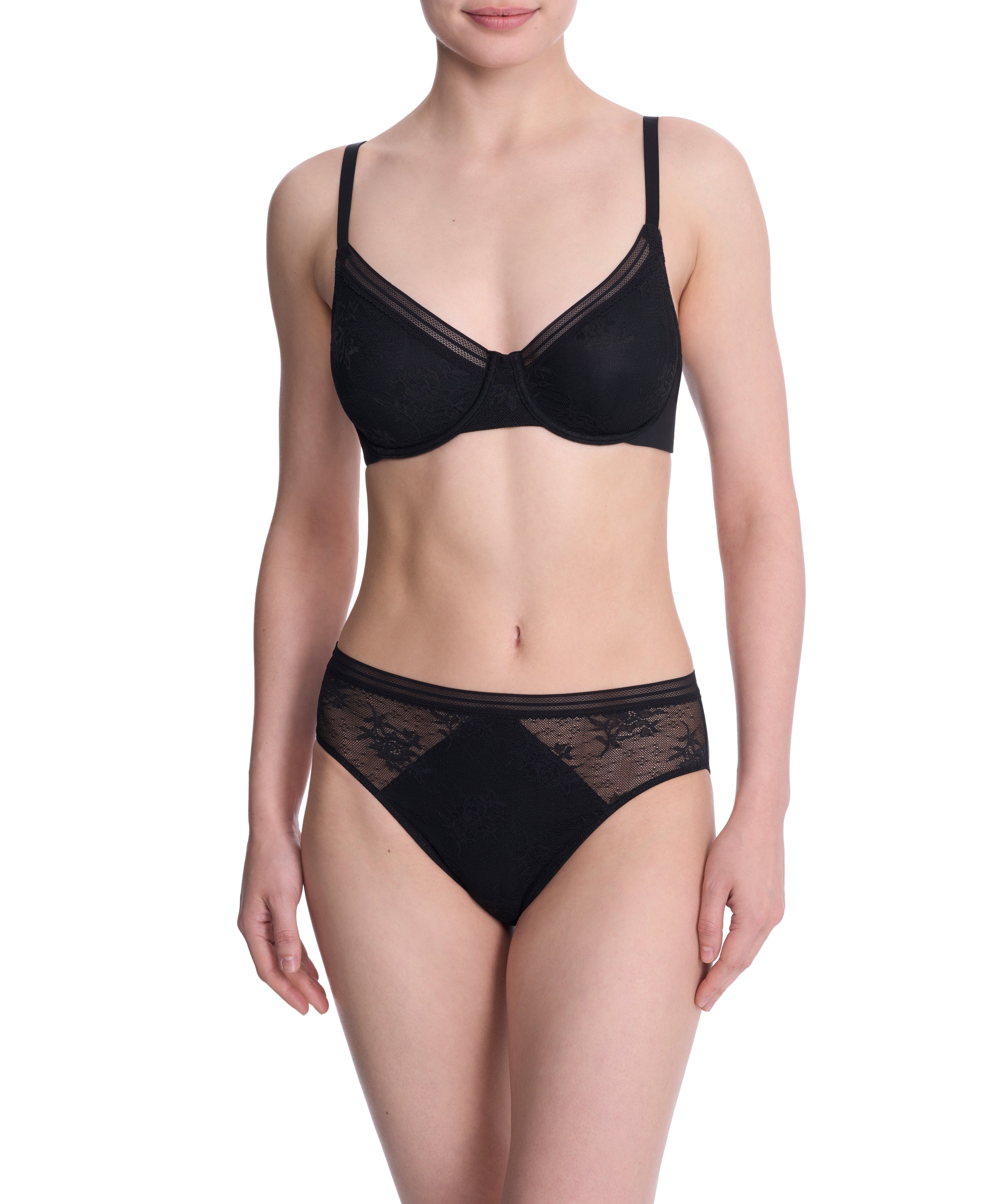 Love Lace Unlined Back Smoothing T-Shirt Bra