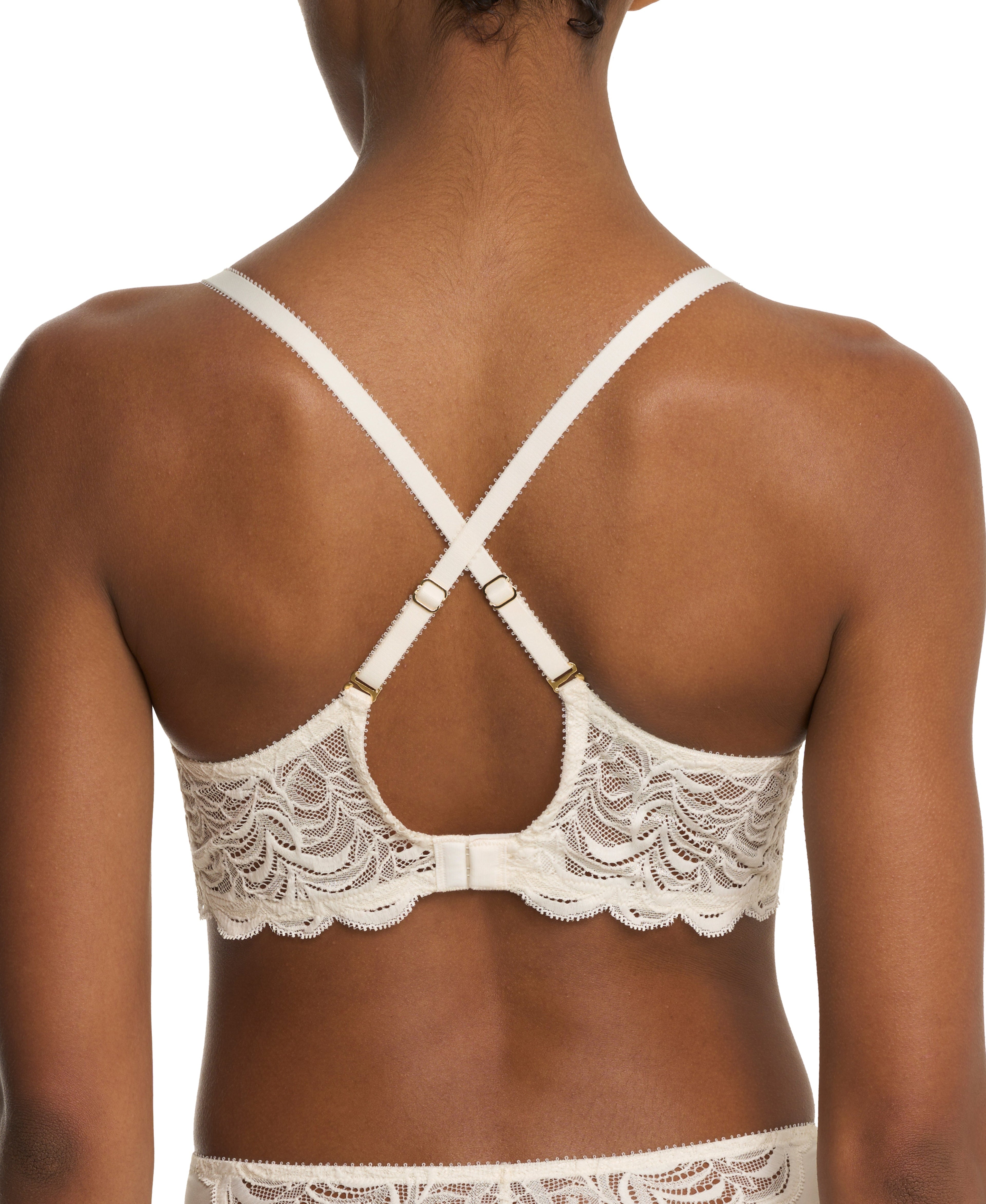 Persuasion Lace Convertible Plunge T-Shirt Bra