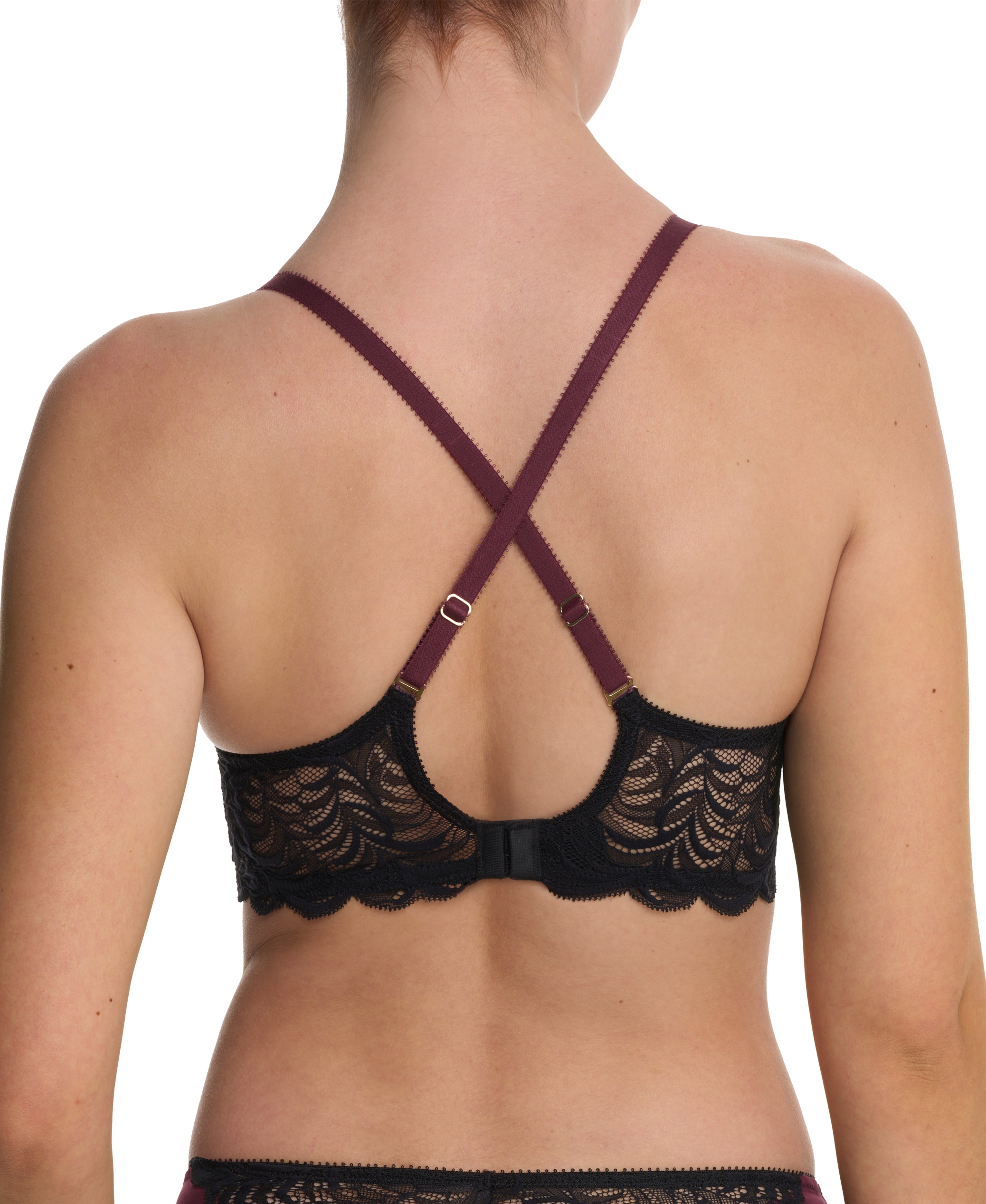 Persuasion Lace Convertible Plunge T-Shirt Bra