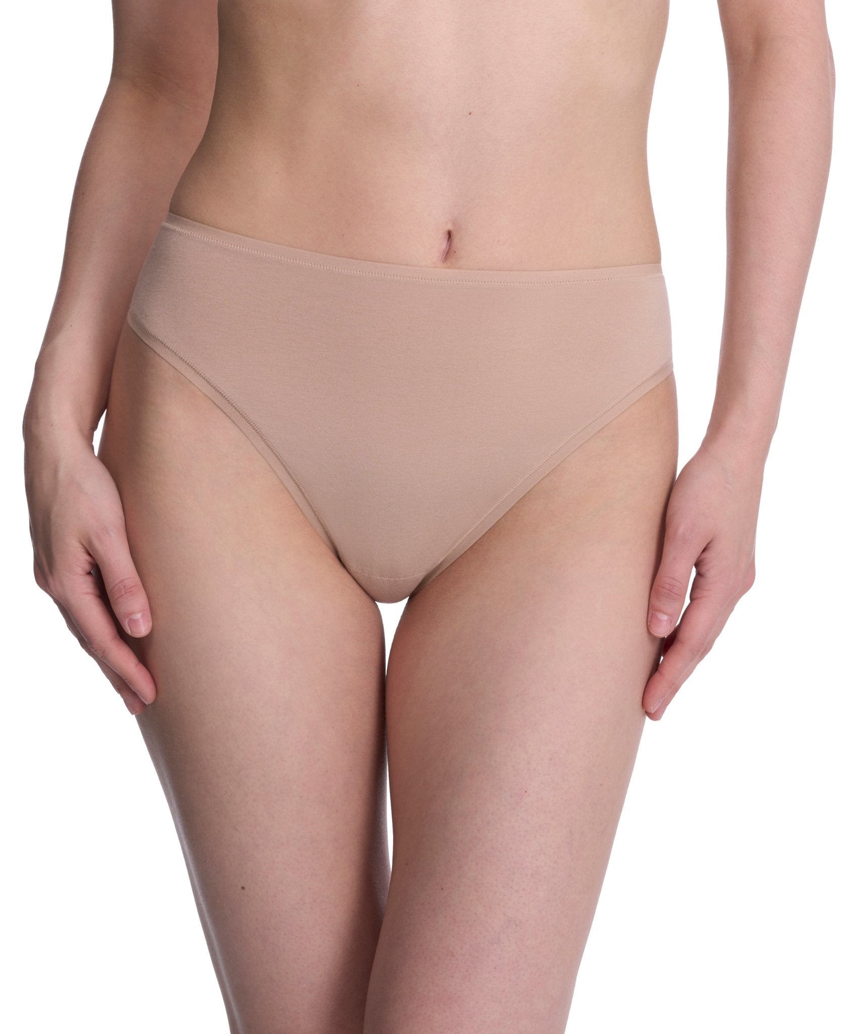 Bliss Bare Cotton High Cut Brief