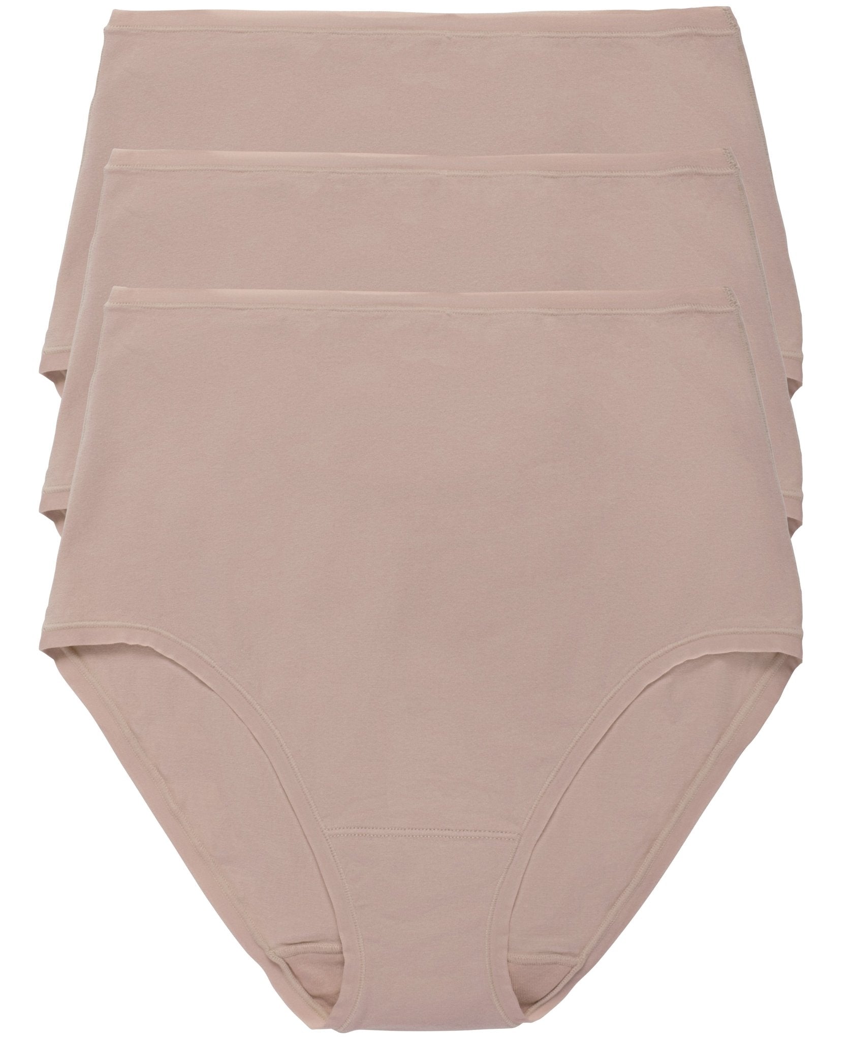 Bliss Bare Cotton High Waist Brief 3-Pack