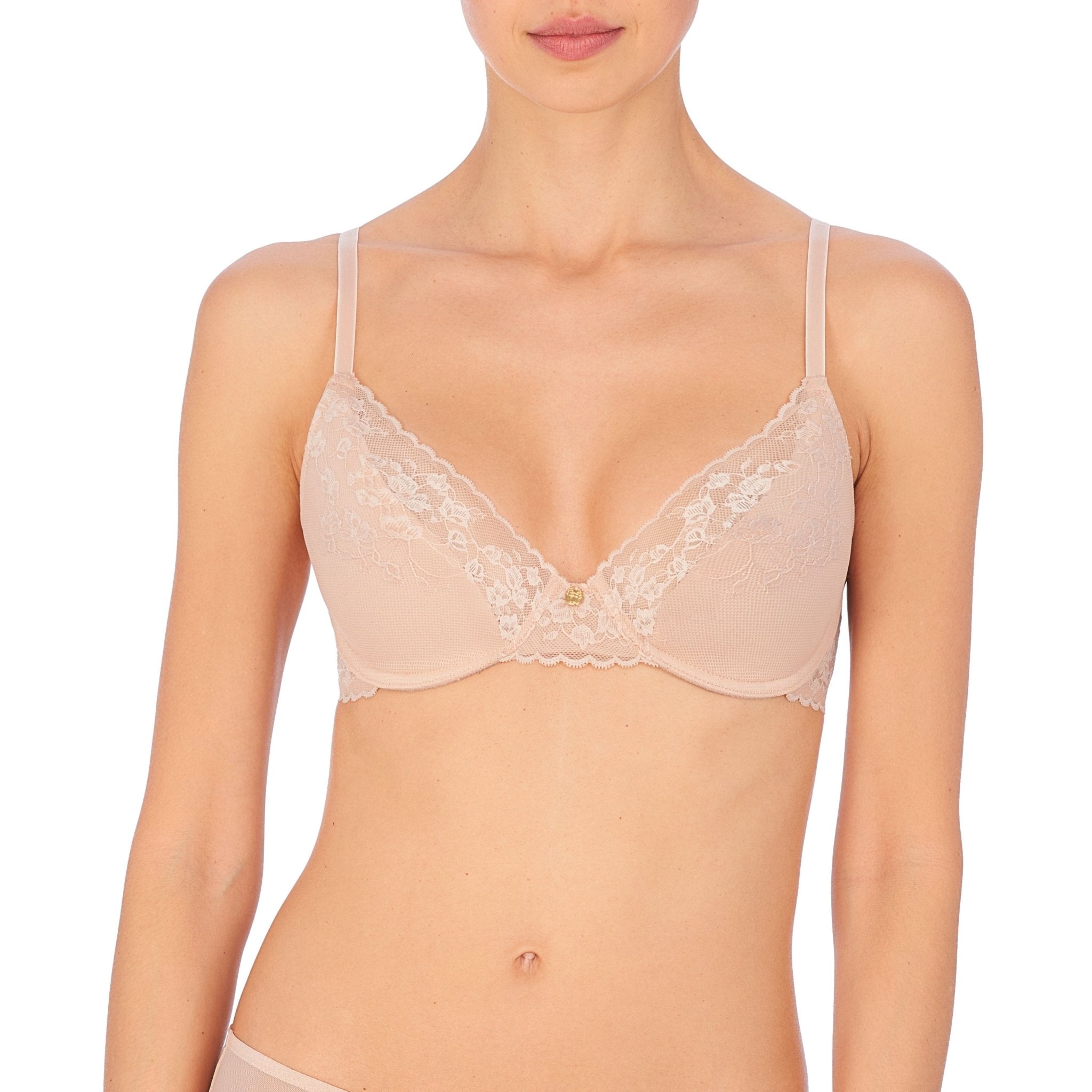 Cherry Blossom Lace Push Up Bra