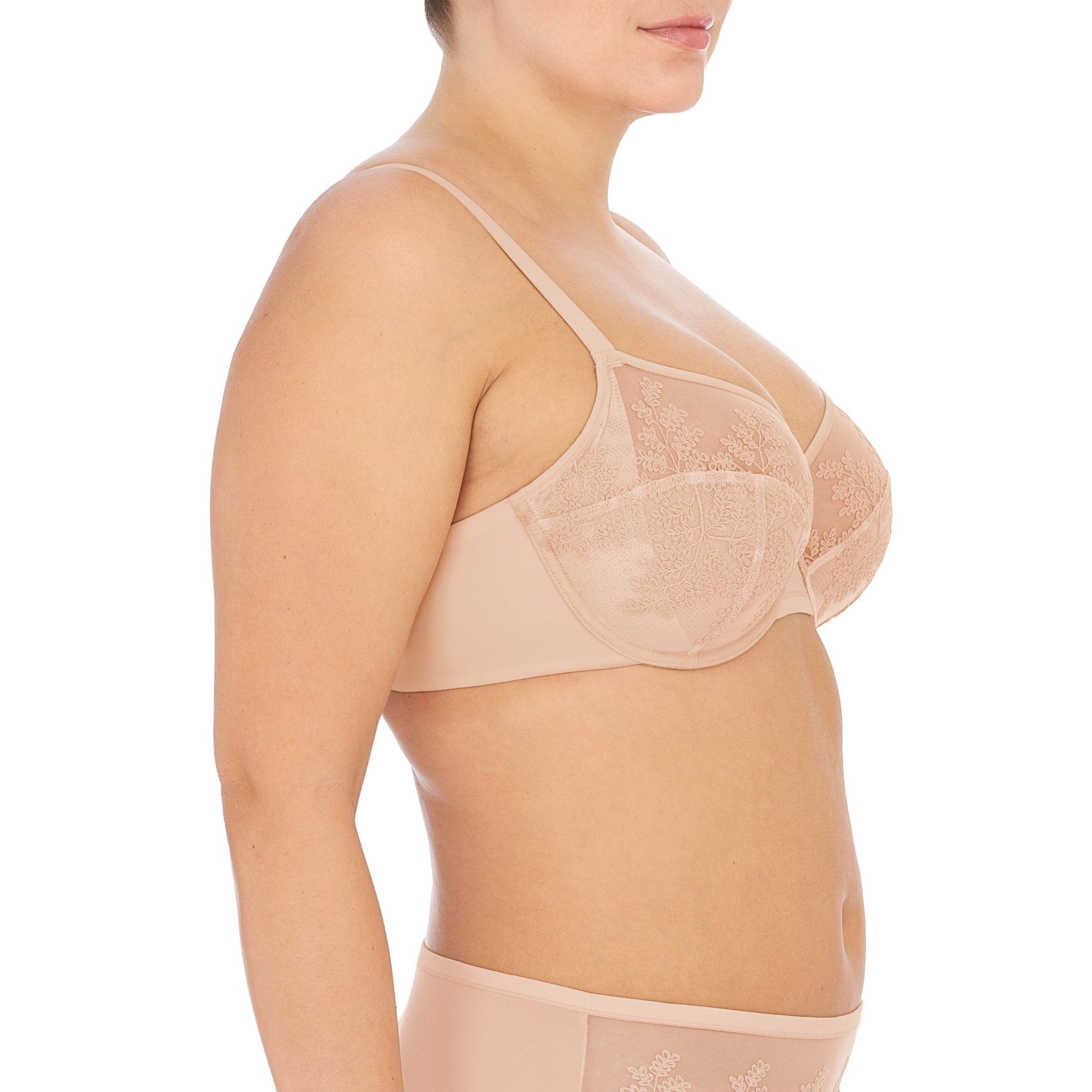 Frame Lace Side Support Bra