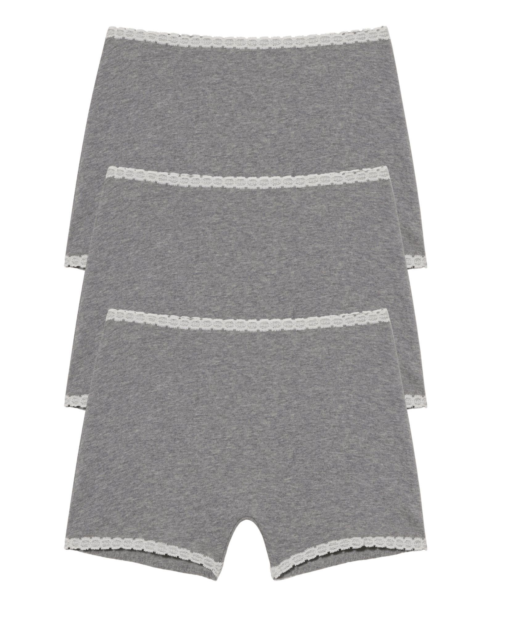 Adorned Cotton Boyshort 3-Pack