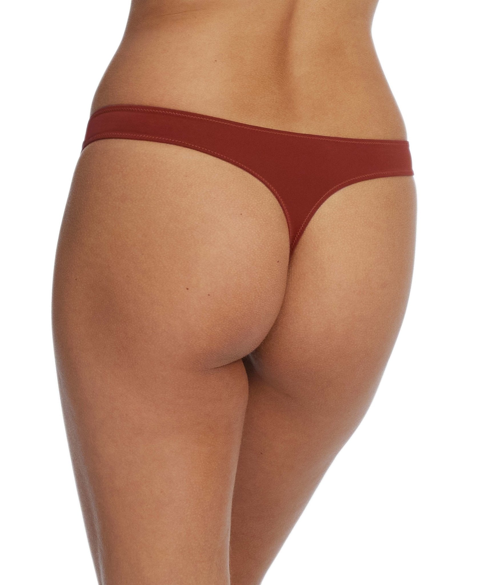 Entice Lace Front Thong