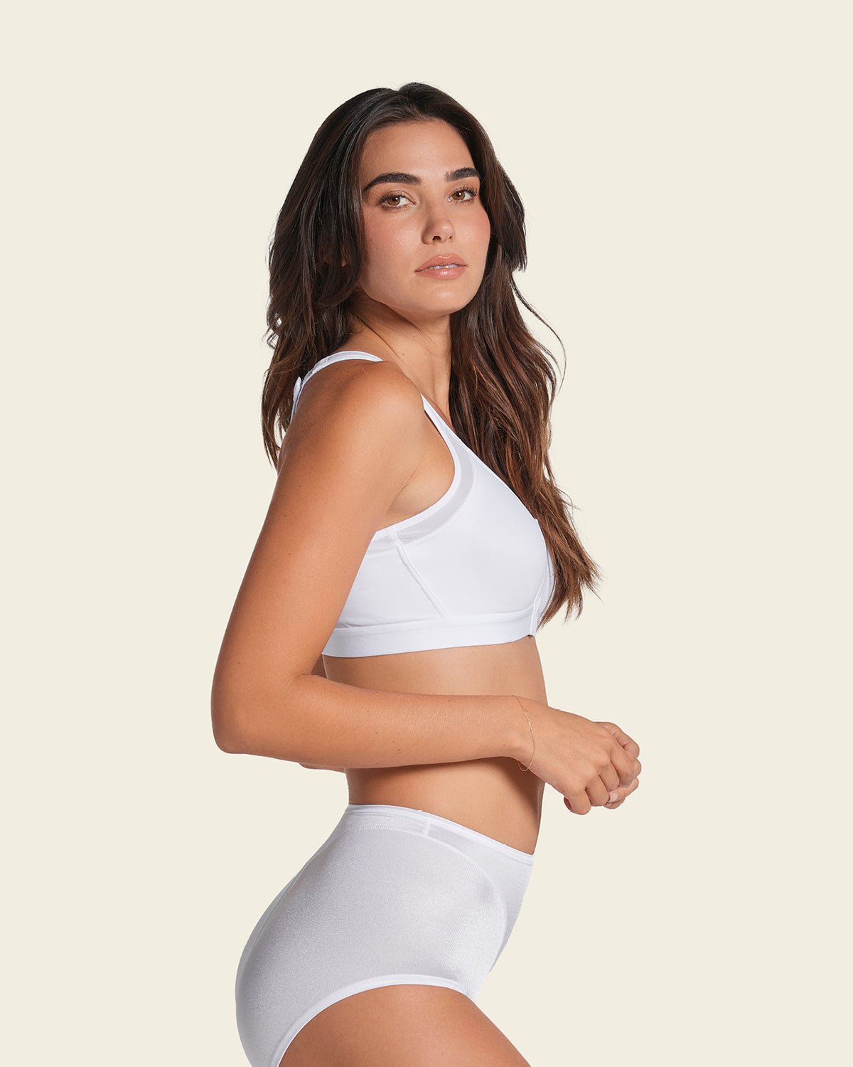 Unlined Wireless Posture Corrector Bra