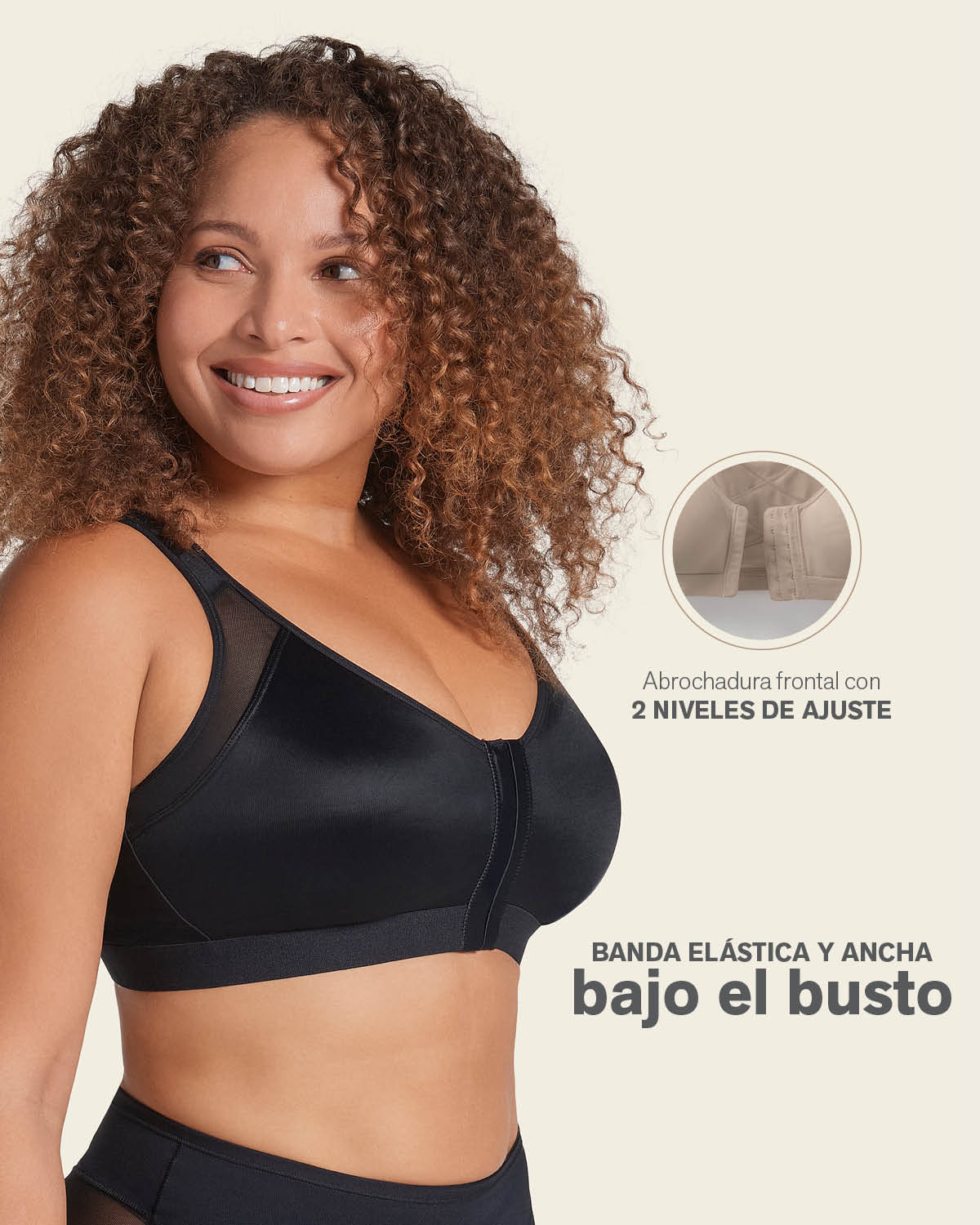 Unlined Wireless Posture Corrector Bra