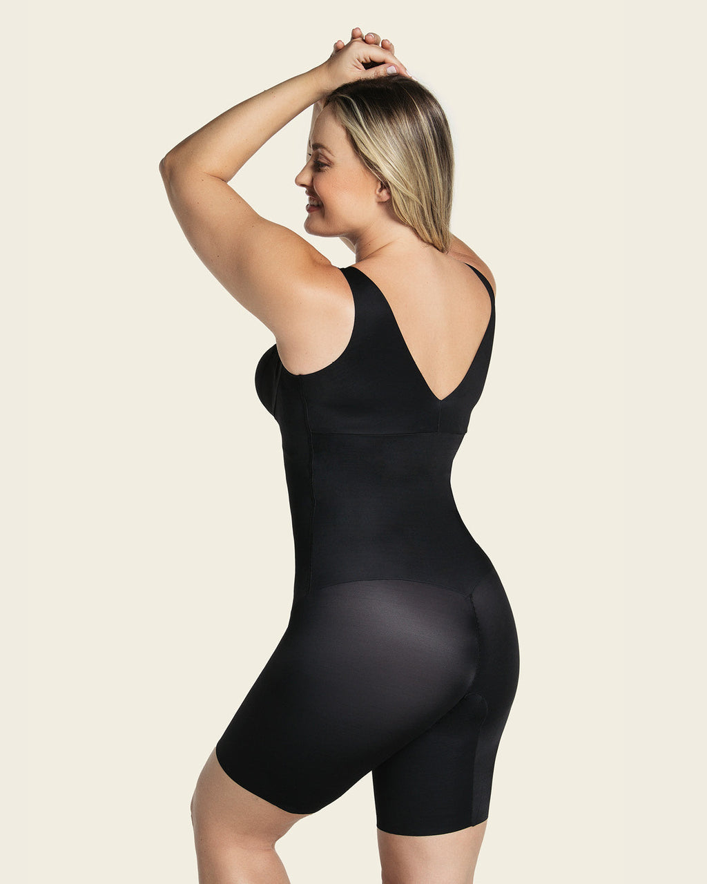 Undetectable Step-in Mid-Thigh Body Shaper