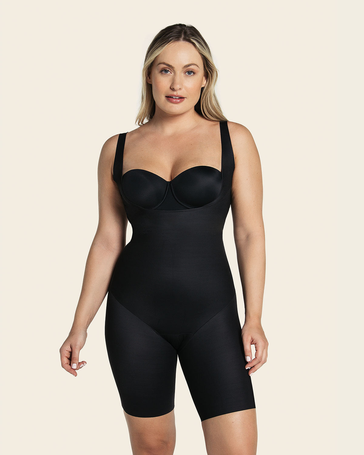 Undetectable Step-in Mid-Thigh Body Shaper