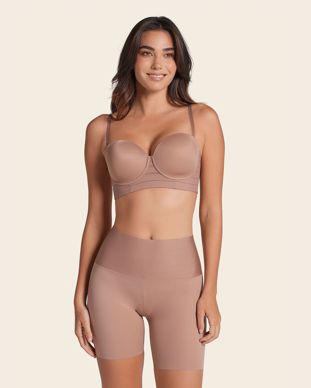 Stay-In-Place Seamless Slip Short