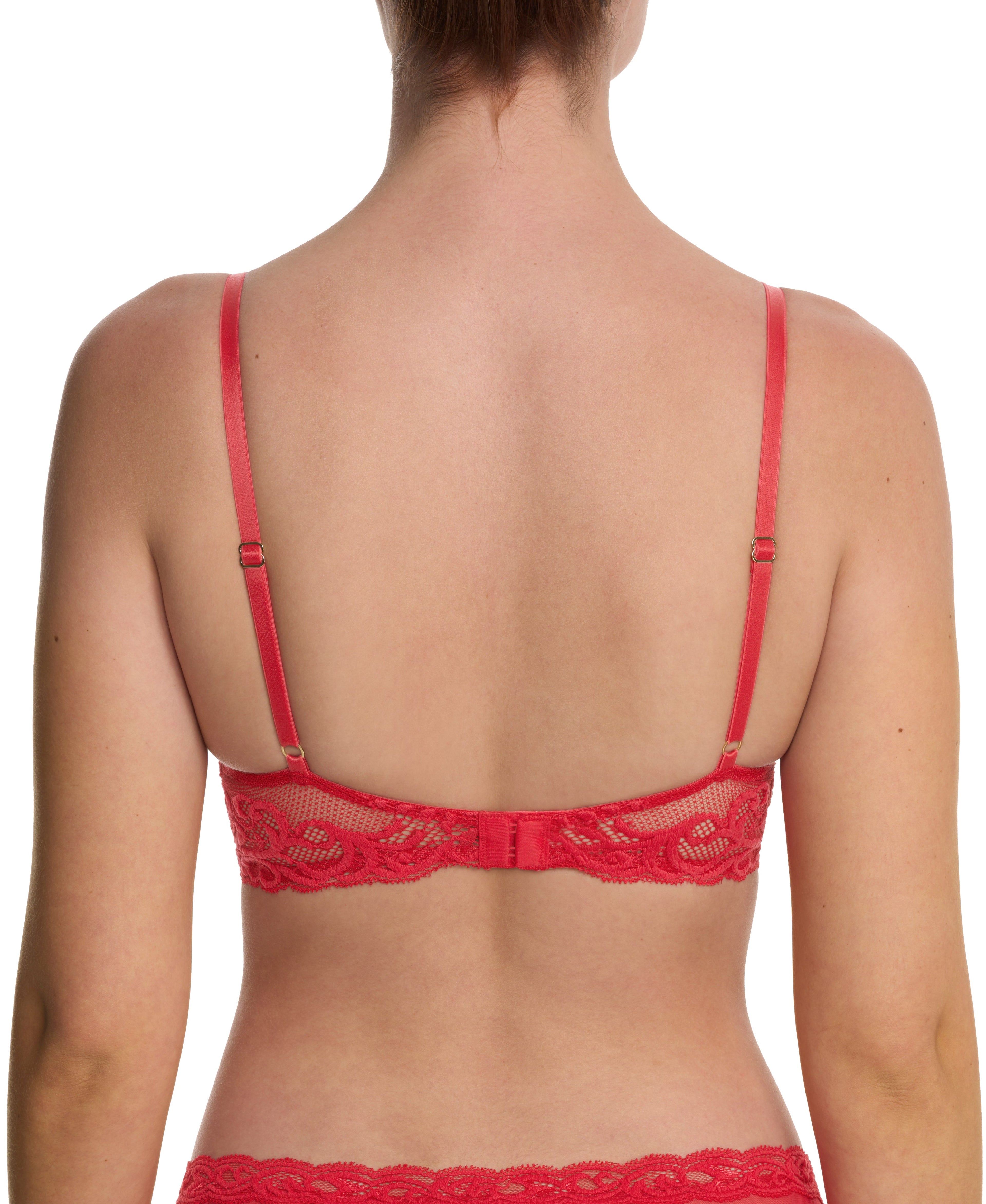 Feathers Lace Plunge T-Shirt Bra
