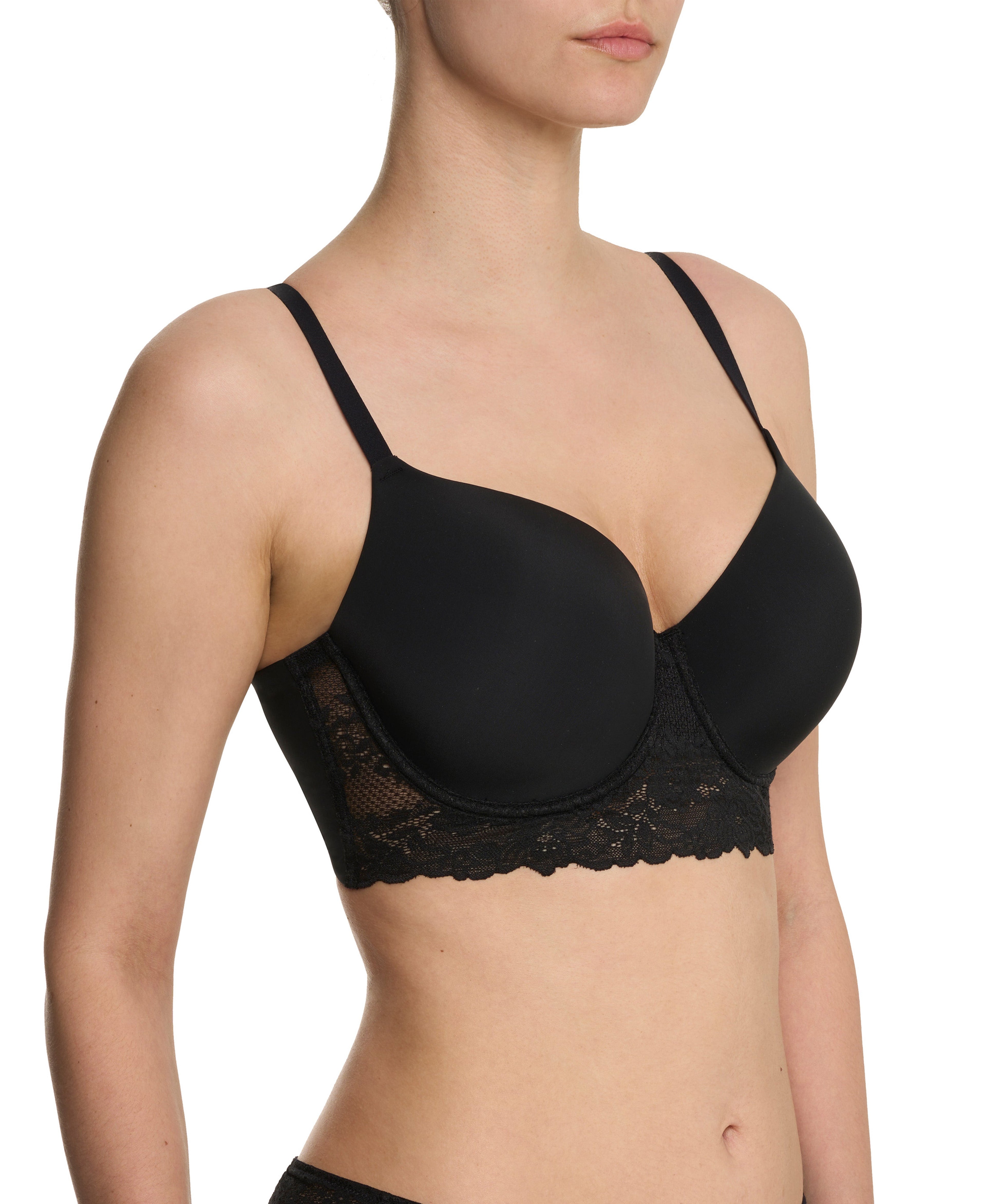 Heavenly Full Coverage Longline Lace T-Shirt Bra