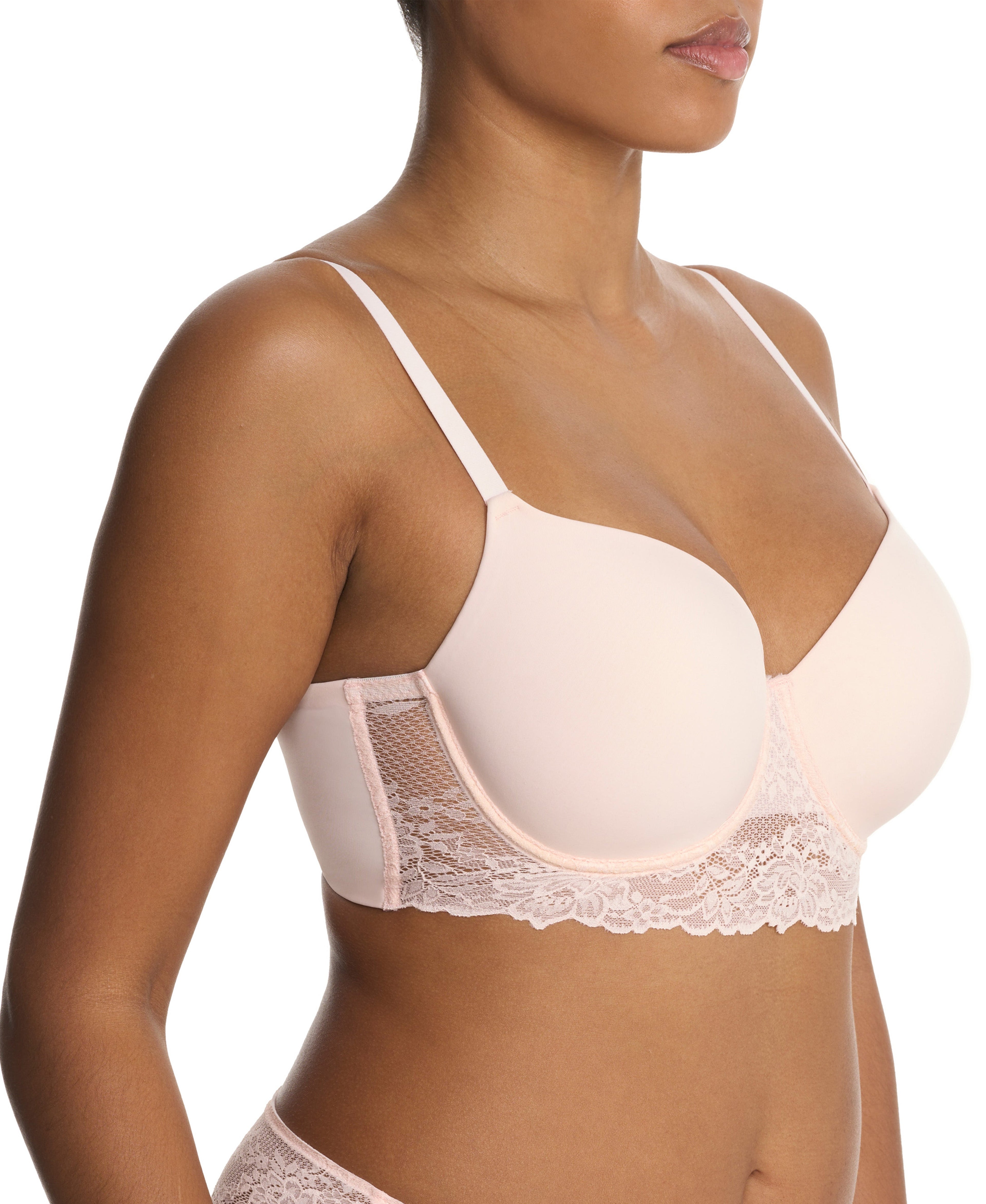 Heavenly Full Coverage Longline Lace T-Shirt Bra