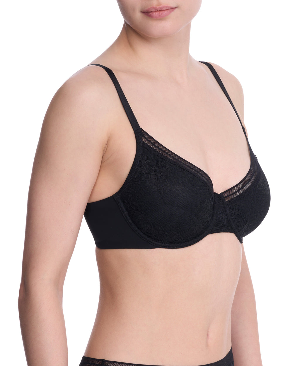 Love Lace Unlined Back Smoothing T-Shirt Bra