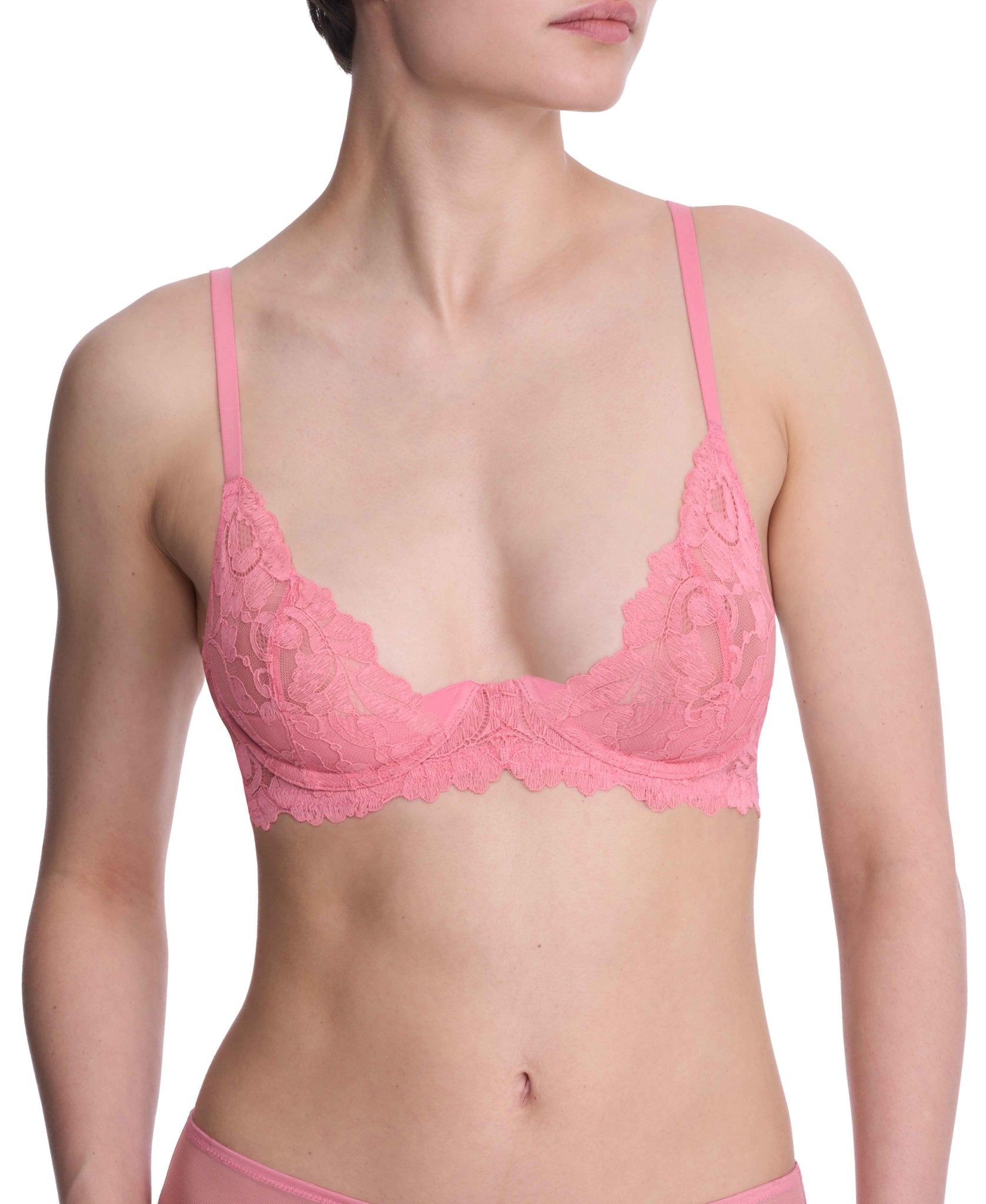 Peony Lace Demi Unlined Underwire Bra