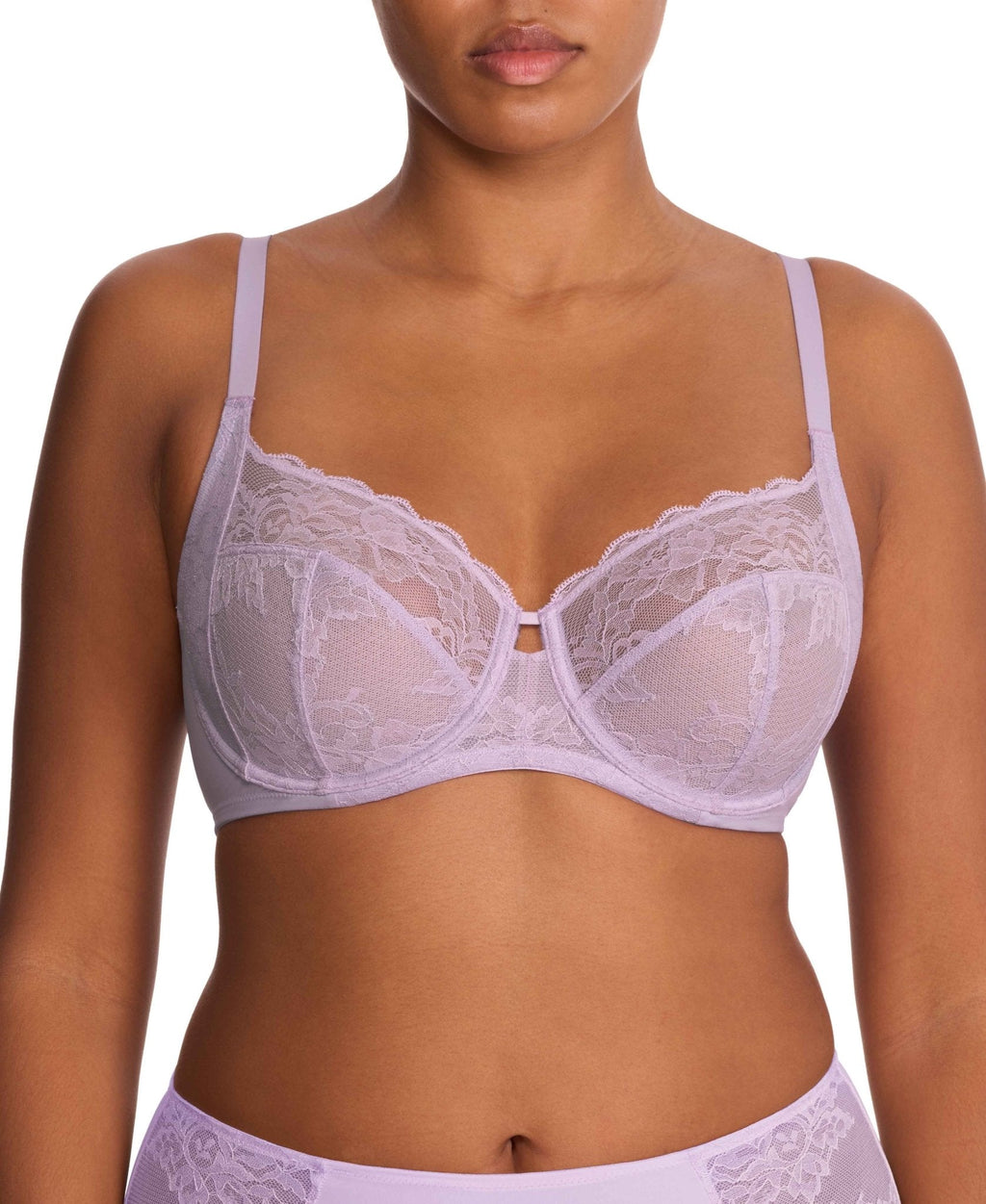 Statement Lace Side Support Bra